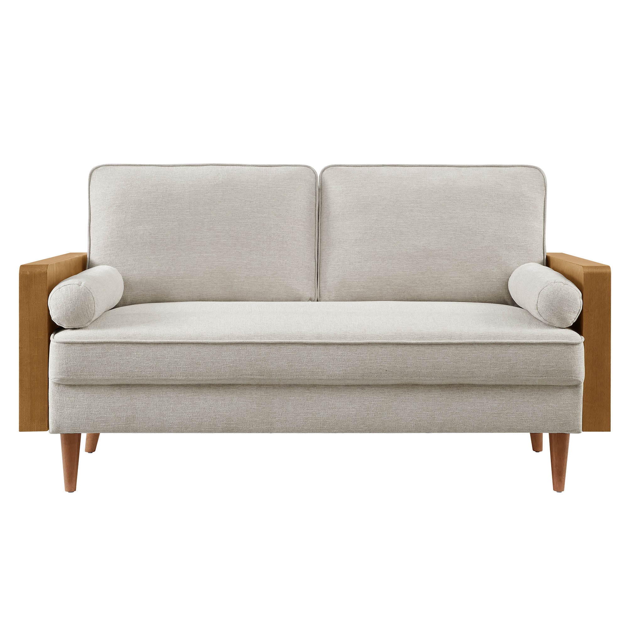 Kellan Heathered Weave Fabric Loveseat by Modway - Image 5