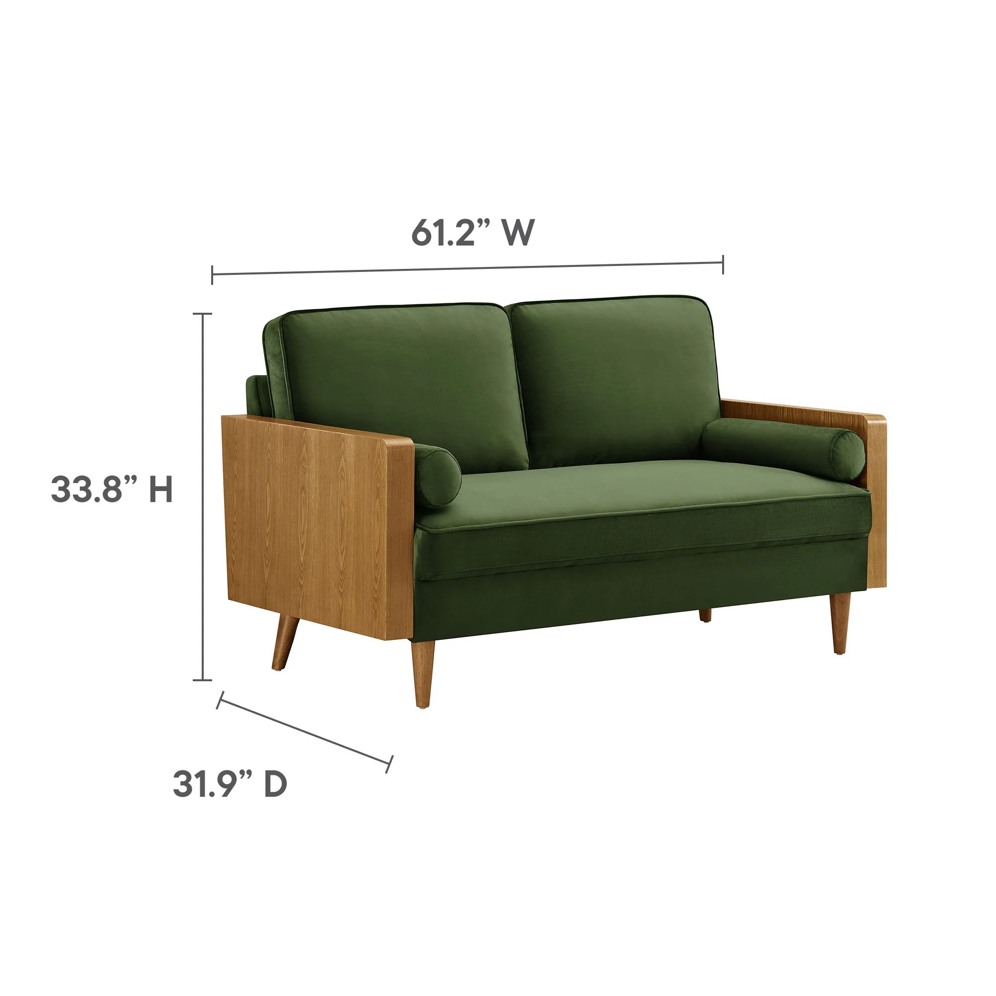 Kellan Performance Velvet Loveseat by Modway - Image 27