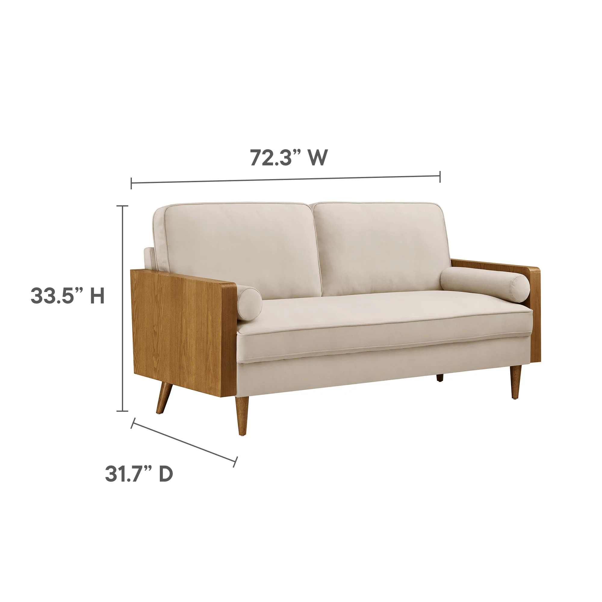 Kellan Performance Velvet Sofa by Modway - Image 18