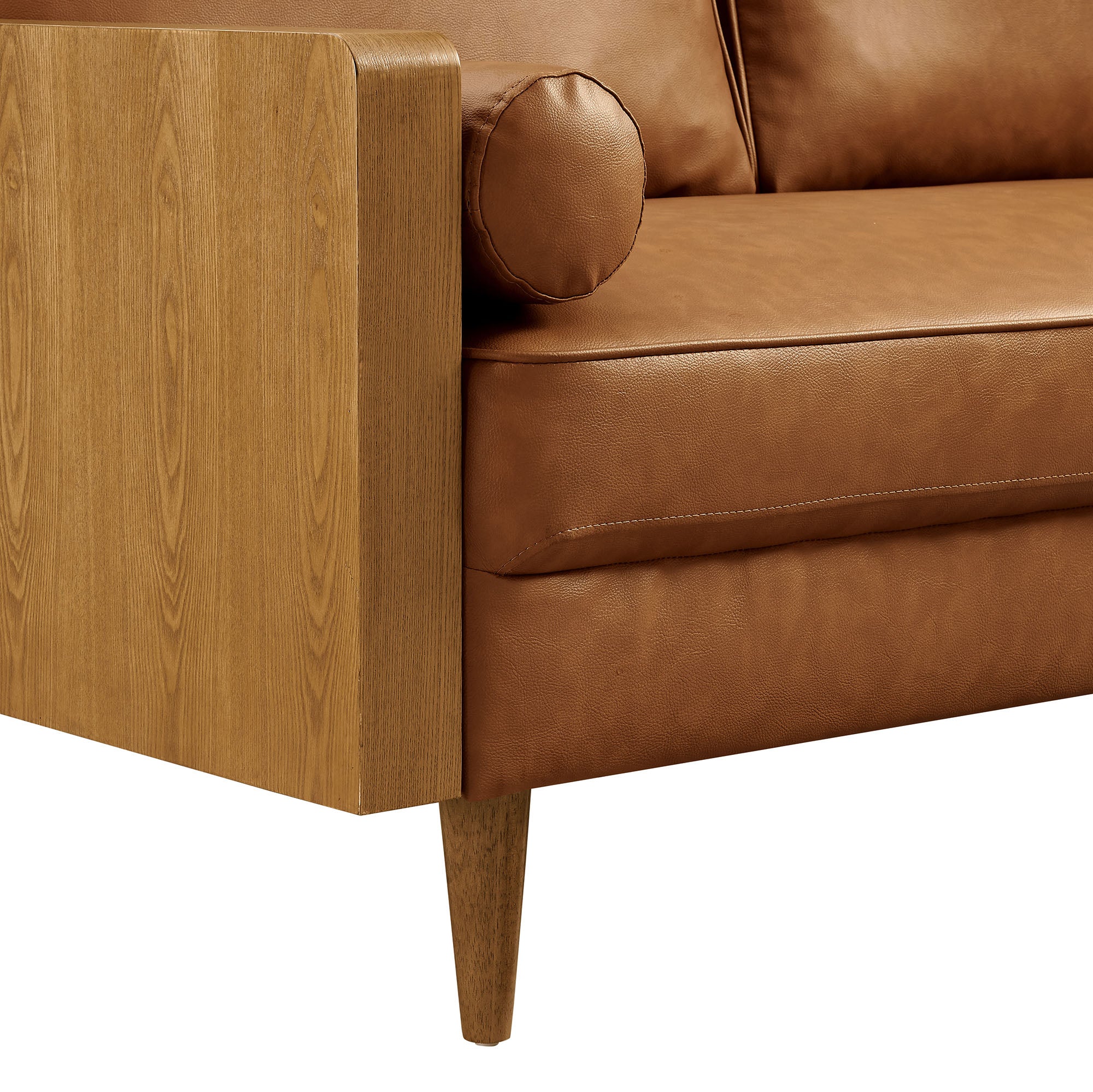 Kellan Vegan Leather Loveseat by Modway - Image 14