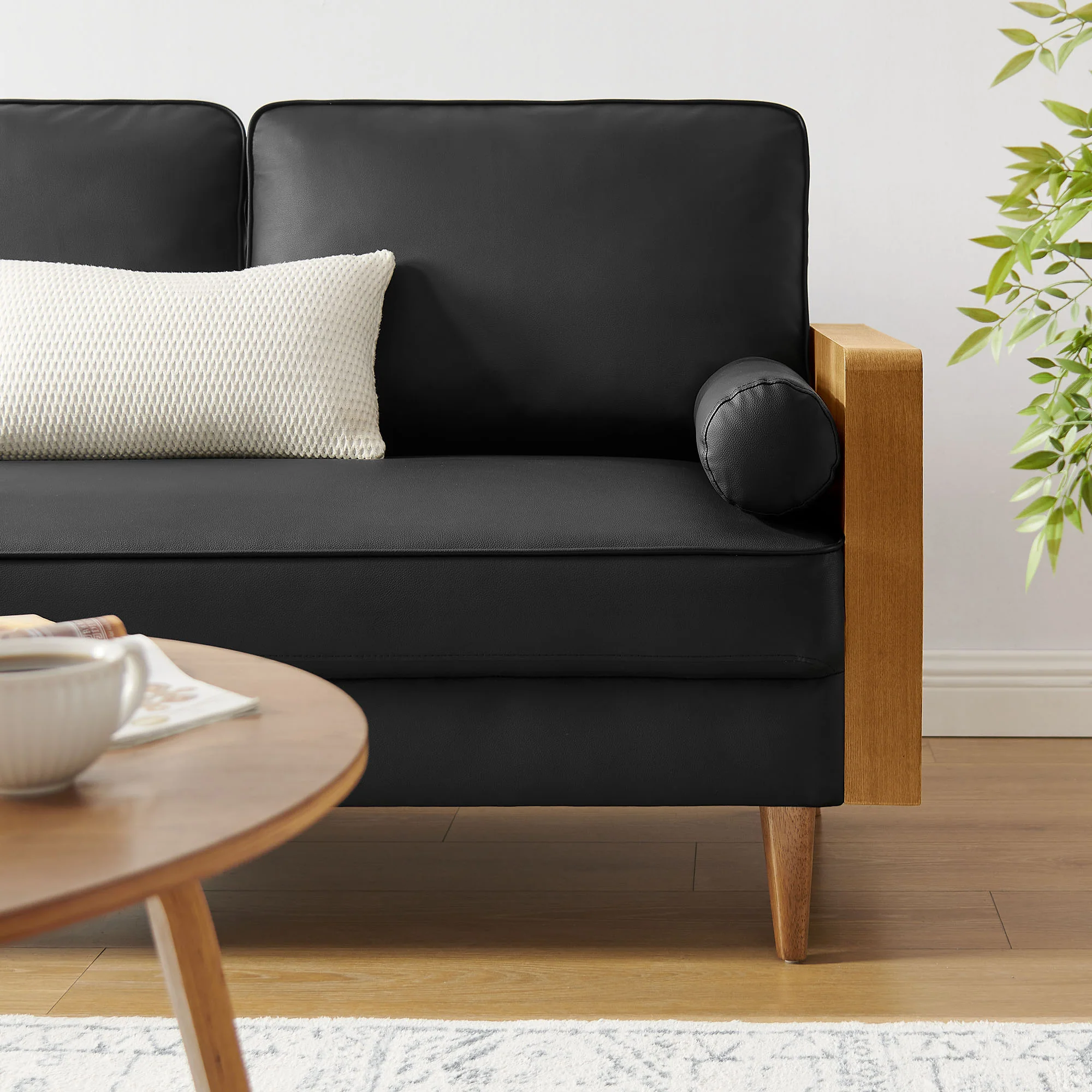 Kellan Vegan Leather Loveseat by Modway - Image 7