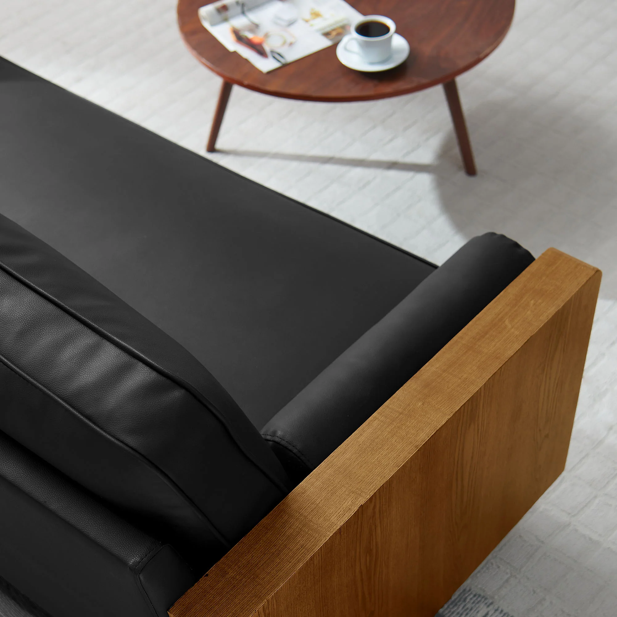 Kellan Vegan Leather Sofa by Modway - Image 7