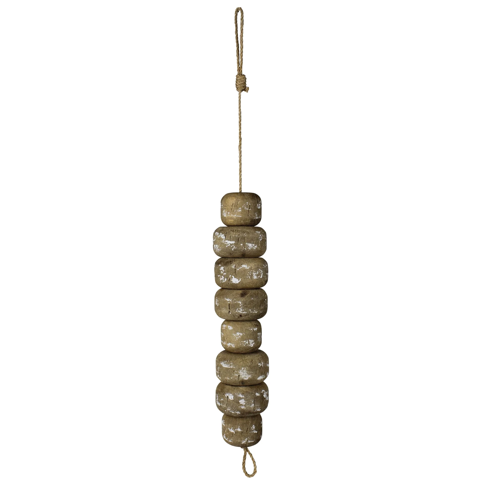 Kelso Oversized Wood Bead Strand Set Of 2 By HomArt - Image 3