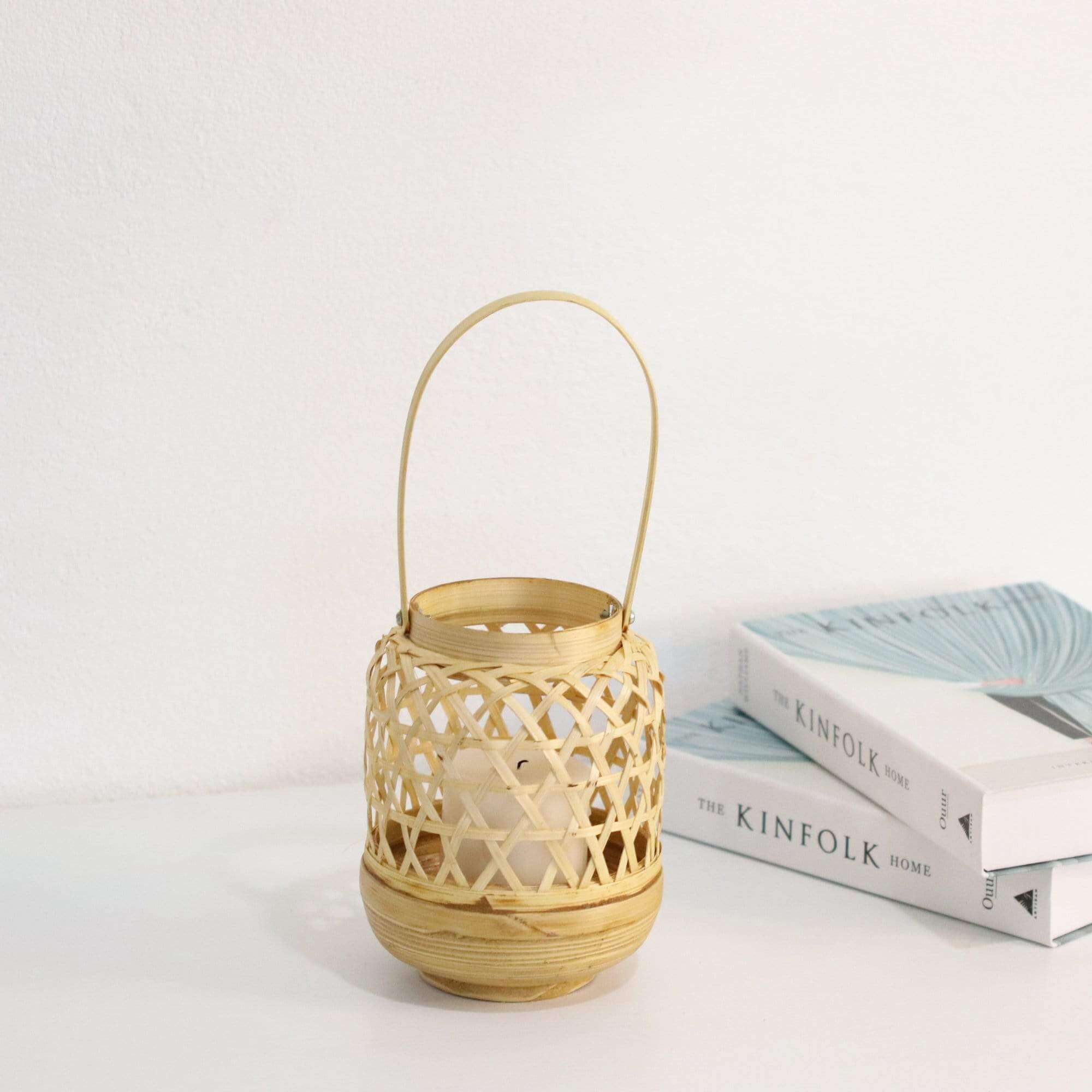 Kem Ma Nut - Bamboo Lantern (15-18 Cm) By Thaihome - Image 6