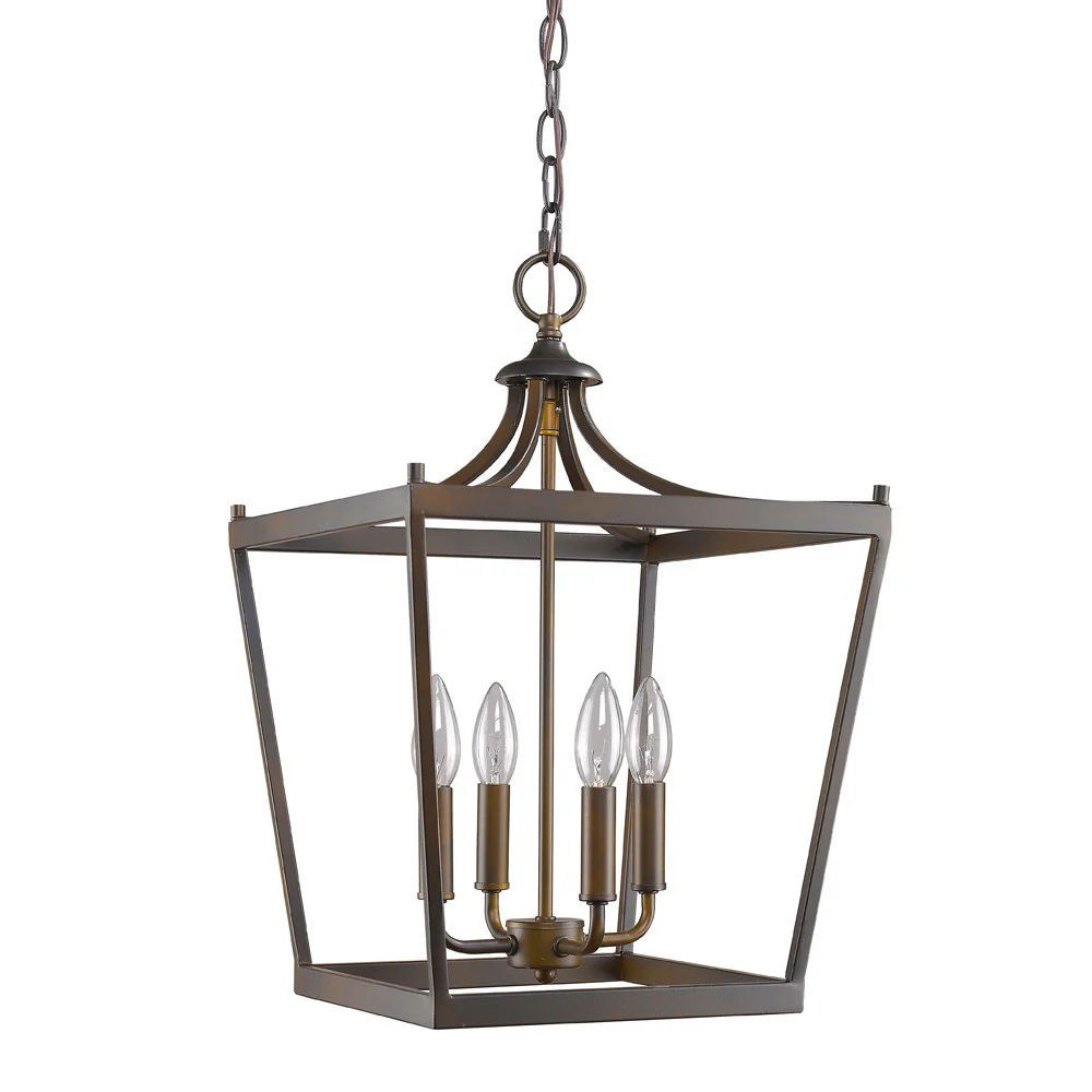 Kennedy 4-Light Oil-Rubbed Bronze Pendant By Homeroots - Image 2