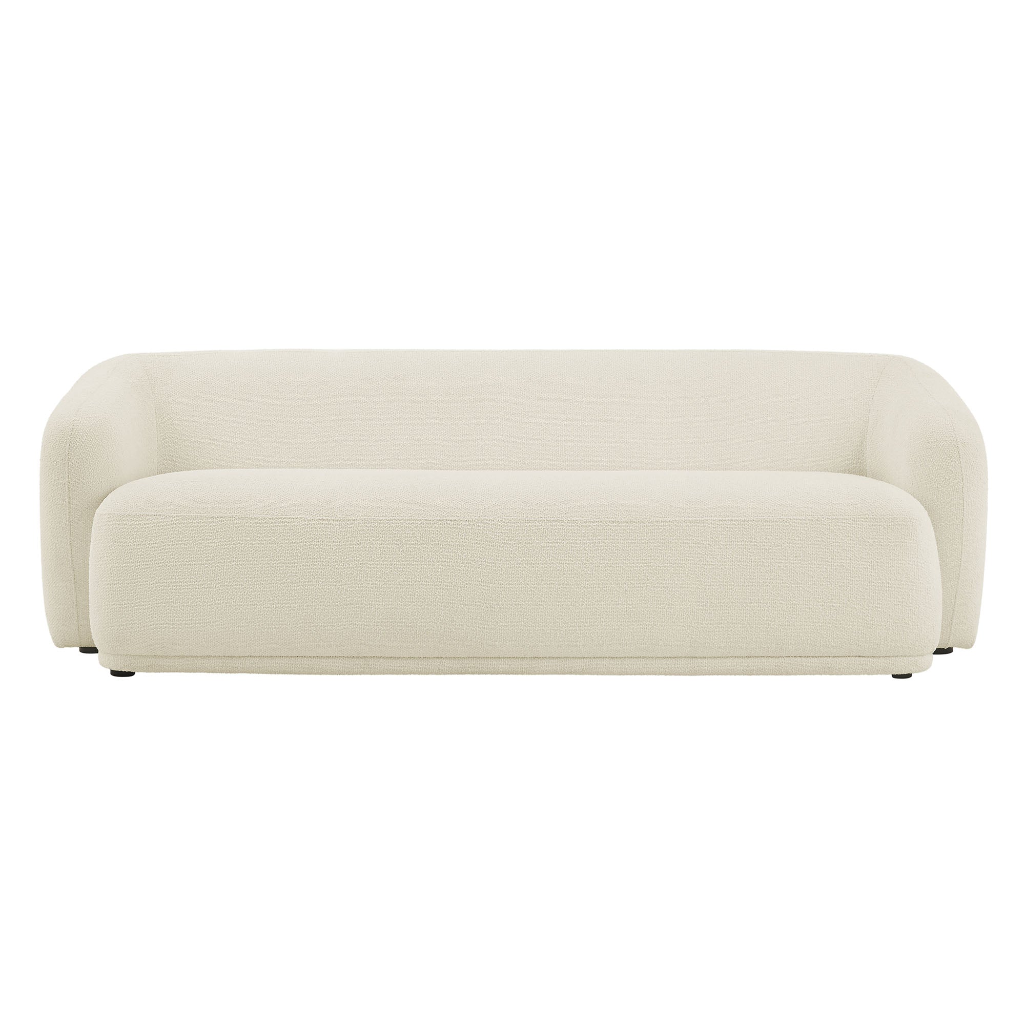Ketra Round Faux Shearling Ottoman Footstool by Modway - Image 14