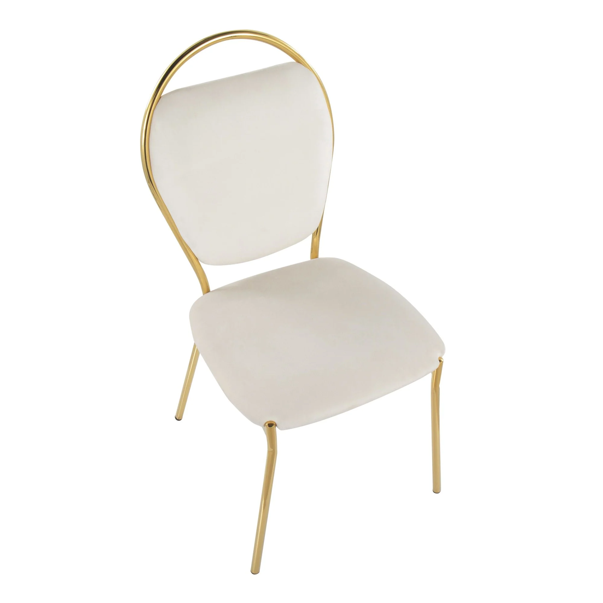 Keyhole Dining Chair - Set of 2 Black By LumiSource - Image 11