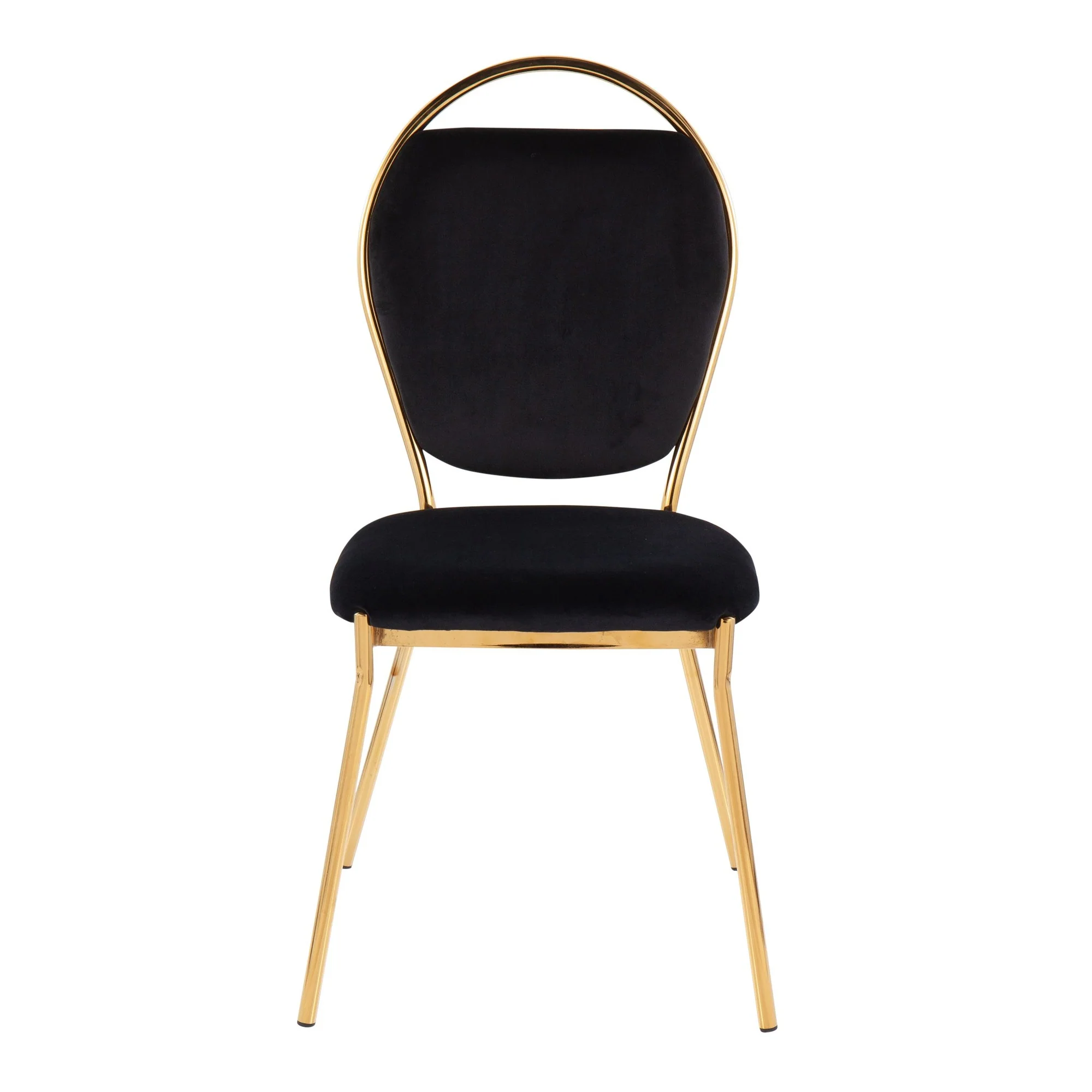 Keyhole Dining Chair - Set of 2 Black By LumiSource - Image 2