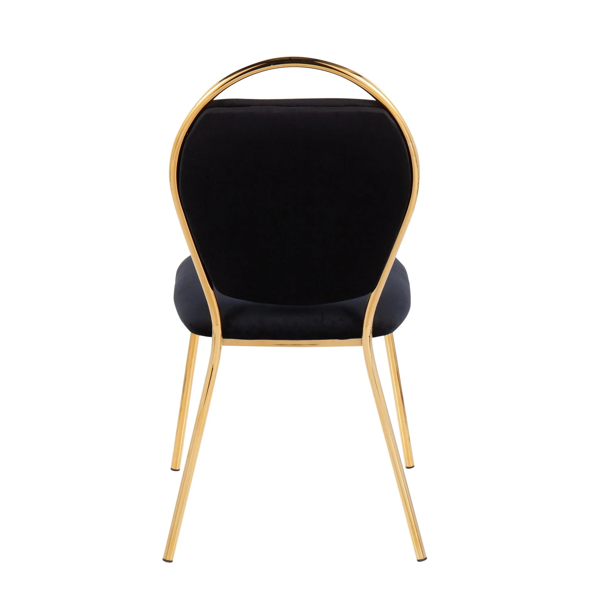 Keyhole Dining Chair - Set of 2 Black By LumiSource - Image 8
