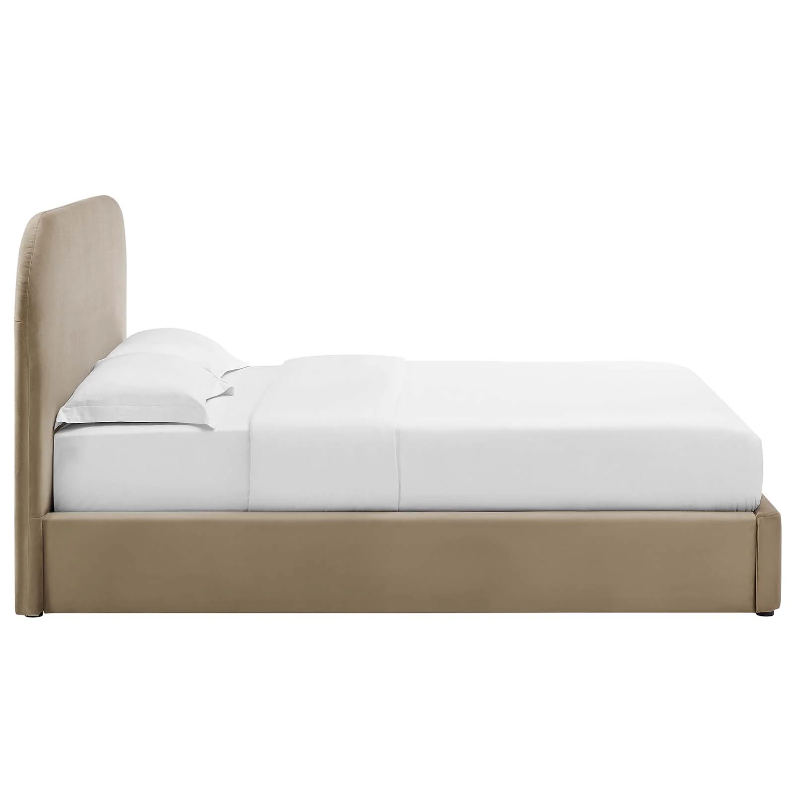 Keynote Performance Velvet Curved Full Platform Bed By Modway - MOD-7139 - Image 11