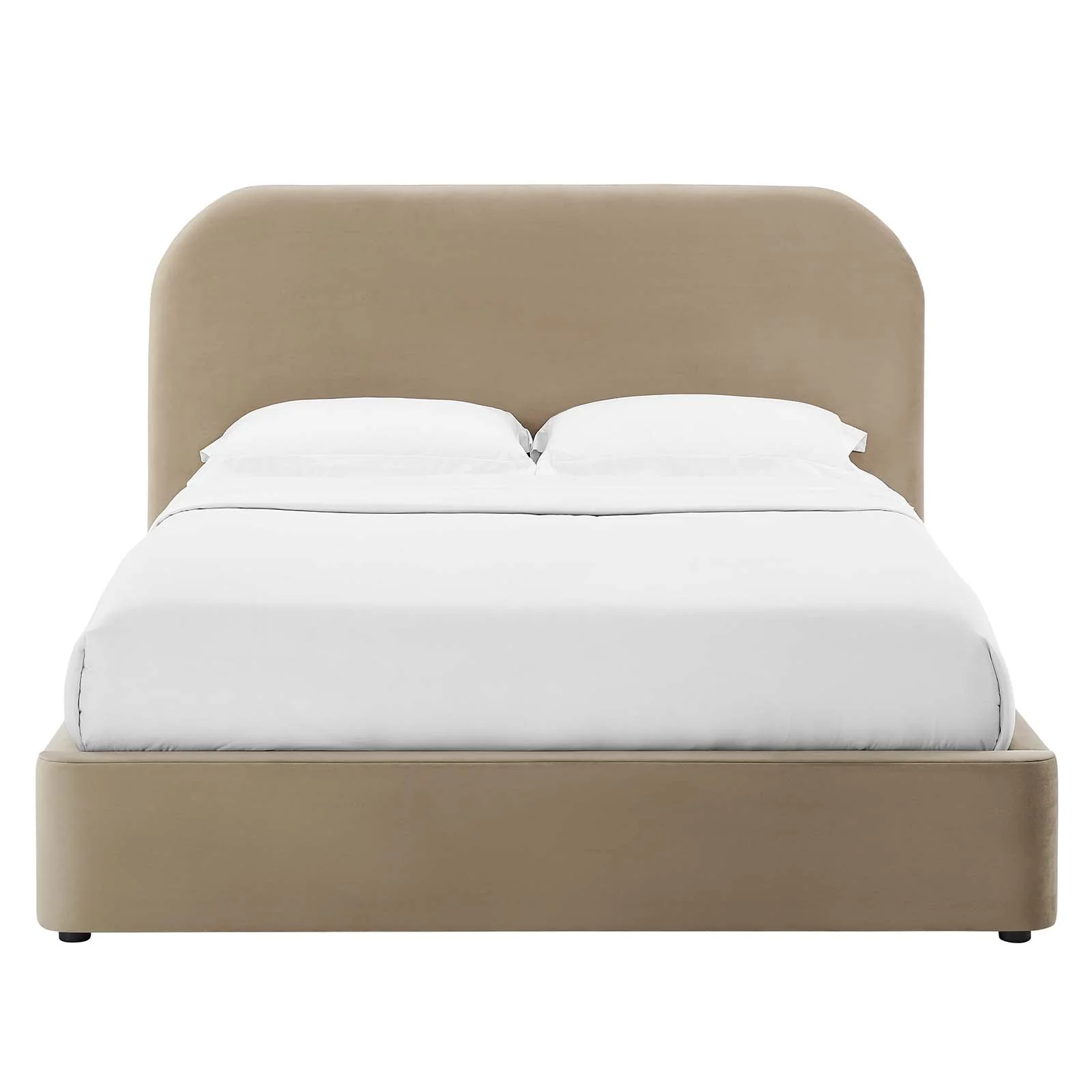 Keynote Performance Velvet Curved Queen Platform Bed By Modway - MOD-7141 - Image 12