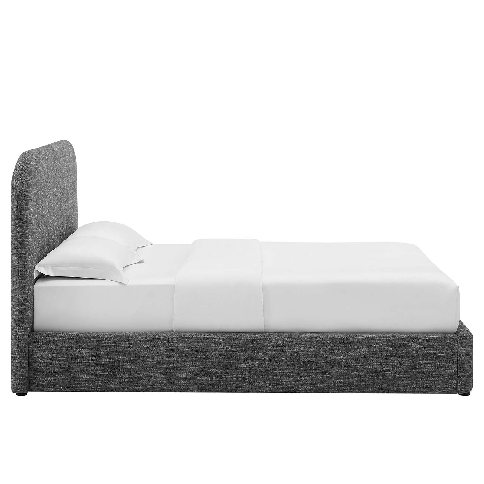 Keynote Upholstered Fabric Curved Full Platform Bed By Modway - MOD-7138 - Image 19
