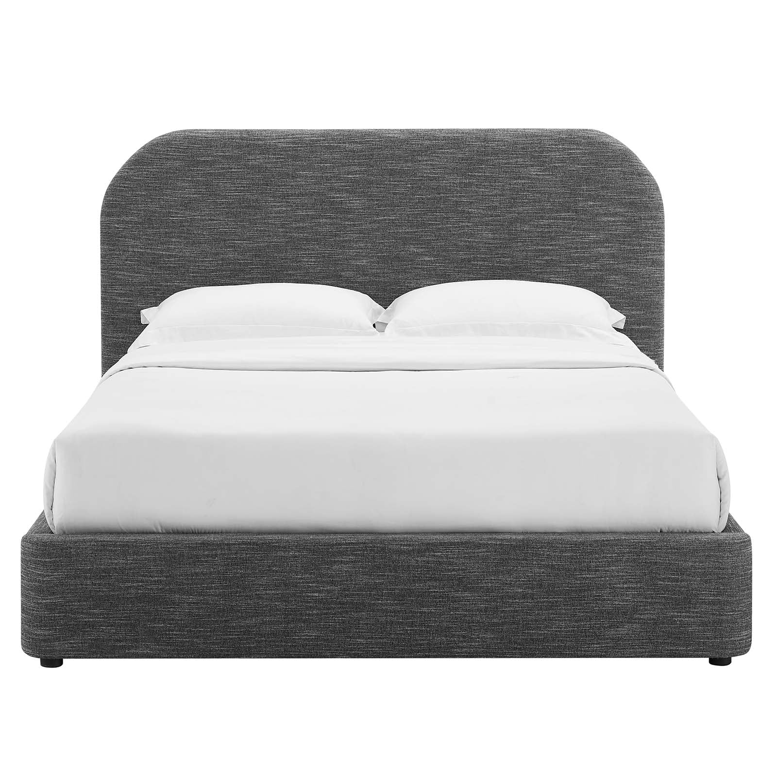 Keynote Upholstered Fabric Curved King Platform Bed By Modway - MOD-7142 - Image 20