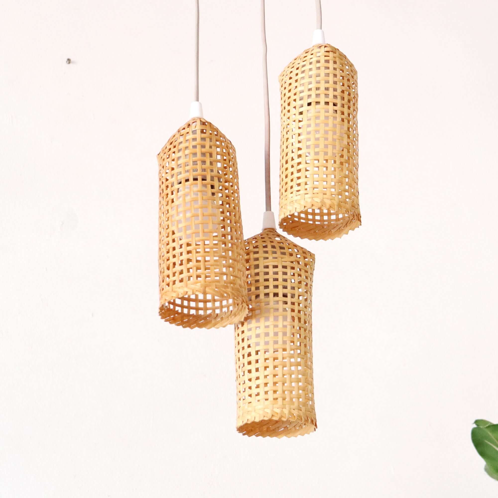 Khe Mi Ka - Bamboo Pendant Light Shade By Thaihome - Image 5