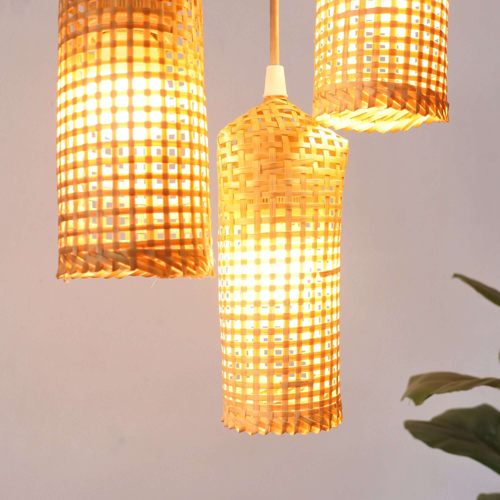 Khe Mi Ka - Bamboo Pendant Light Shade By Thaihome - Image 8