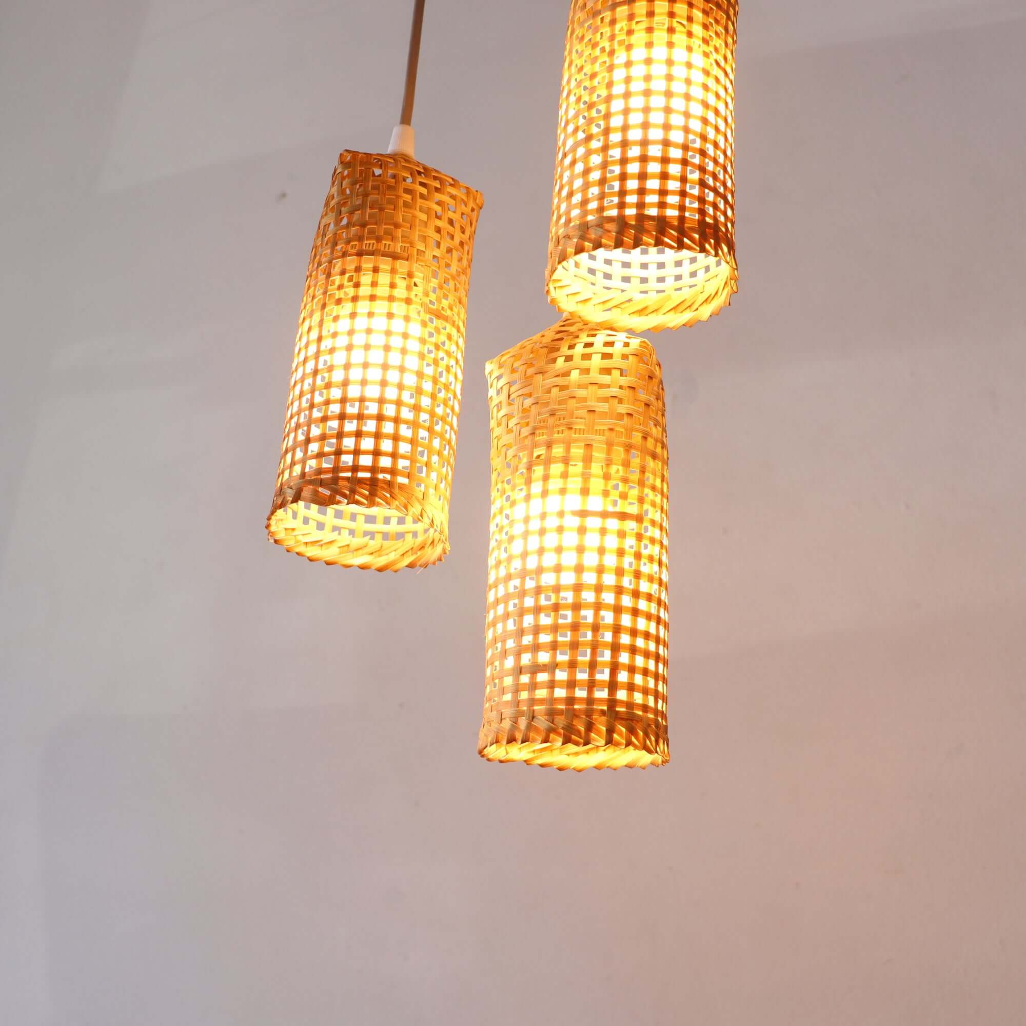 Khe Mi Ka - Bamboo Pendant Light Shade By Thaihome - Image 9