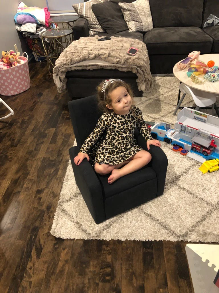 Kids Black Comfy Upholstered Recliner Chair with Storage By Homeroots - Image 8