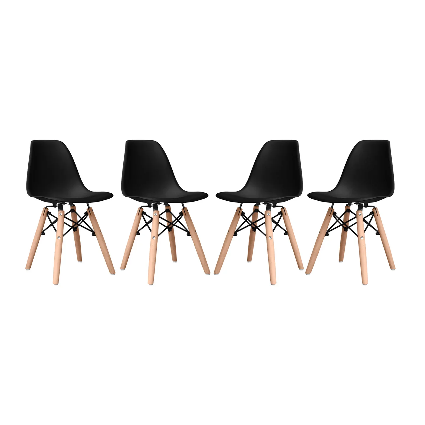 Kids Playroom Chair, Black By World Modern Design - Image 3