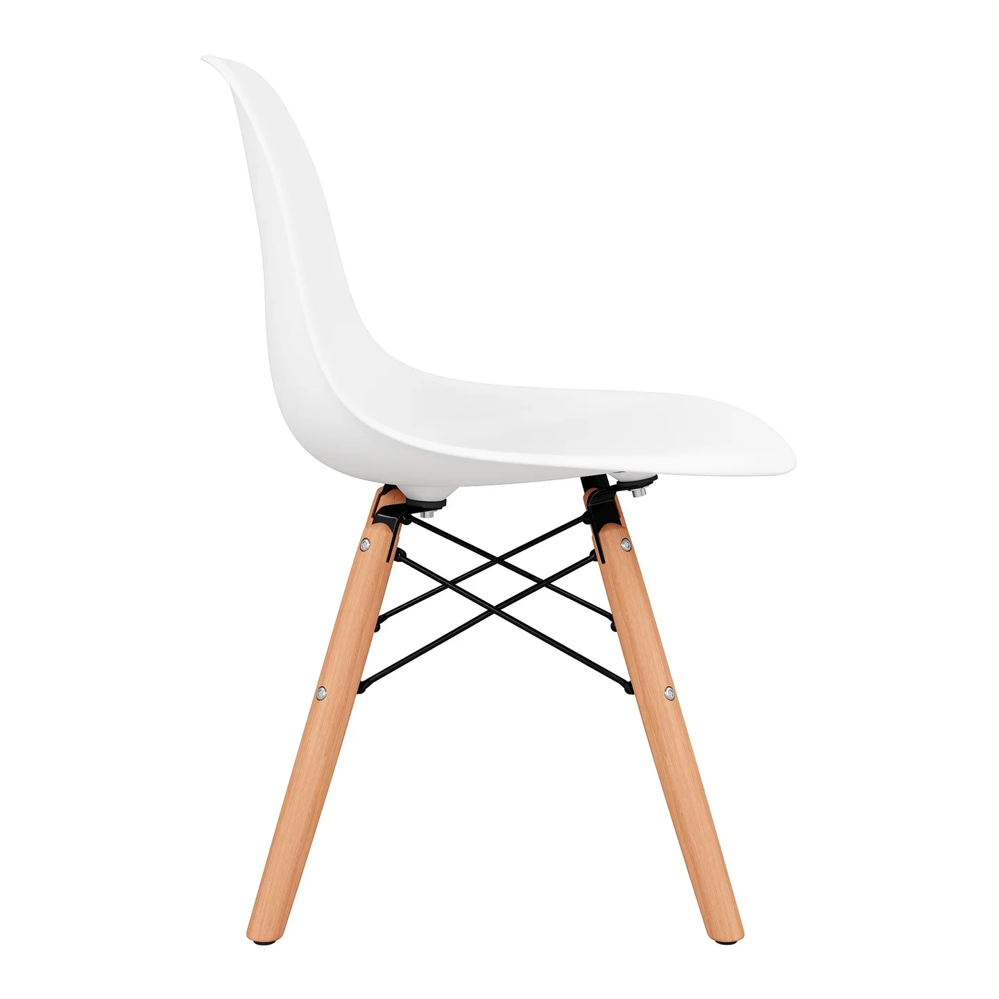 Kids Playroom Chair, White By World Modern Design - Image 7