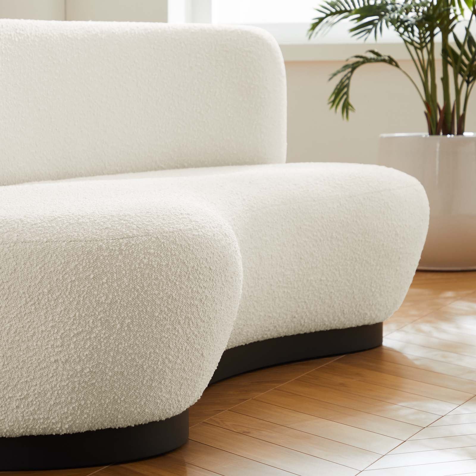 Kindred Boucle Upholstered Upholstered Fabric Sofa By Modway - EEI-5488 - Image 8