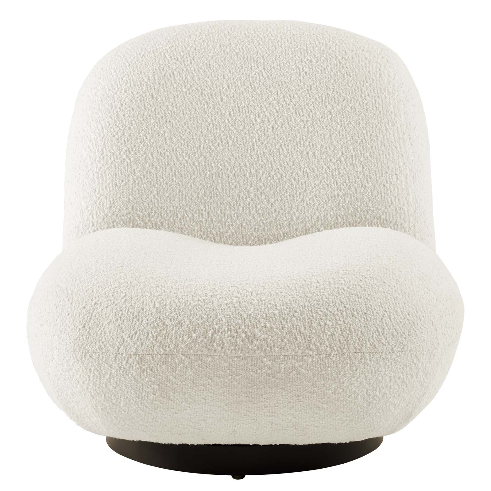 Kindred Boucle Upholstered Upholstered Fabric Swivel Chair By Modway - EEI-5486 - Image 6