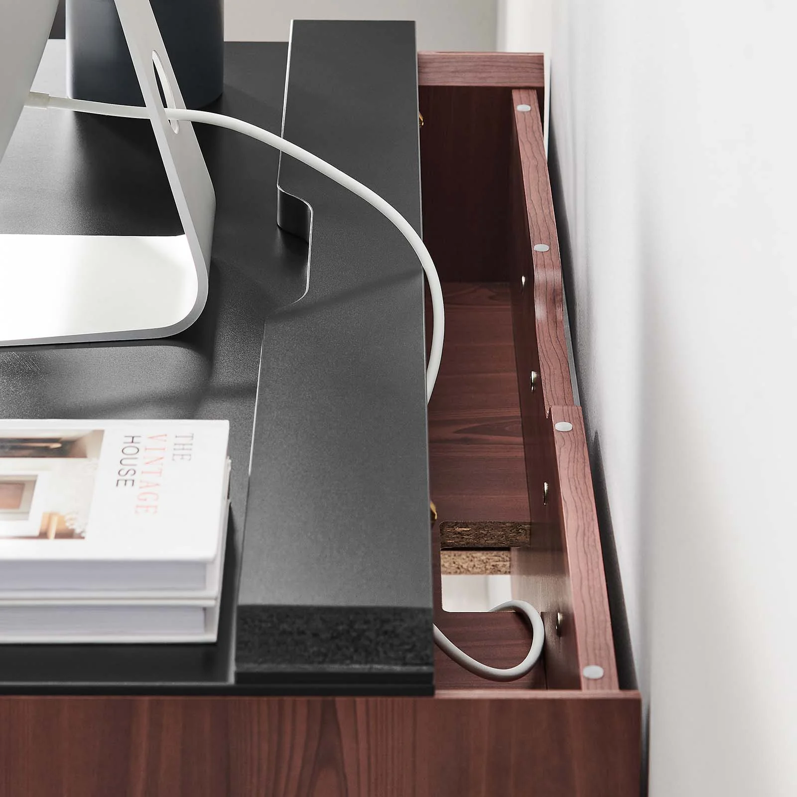 Kinetic 38" Wall-Mount Office Desk By Modway - EEI-6206 - Image 6