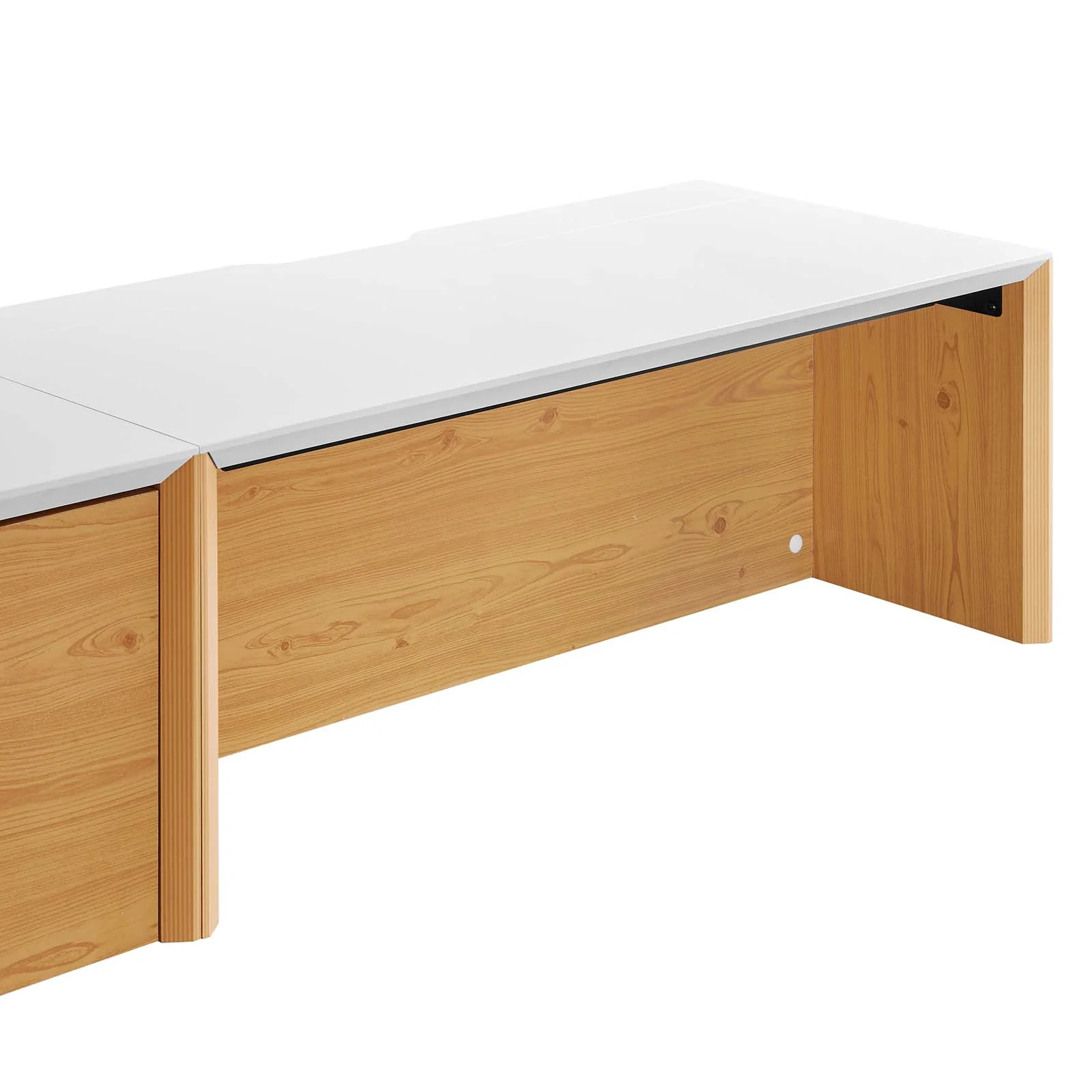 Kinetic 38" Wall-Mount Office Desk With Cabinet and Shelf By Modway - EEI-6311 - Image 10