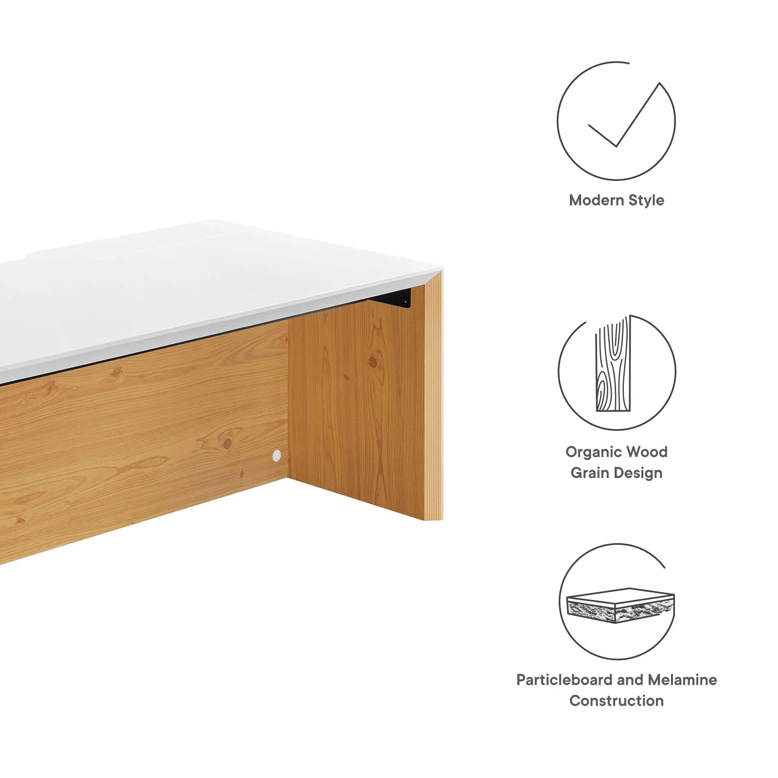 Kinetic 38" Wall-Mount Office Desk With Cabinet and Shelf By Modway - EEI-6311 - Image 11