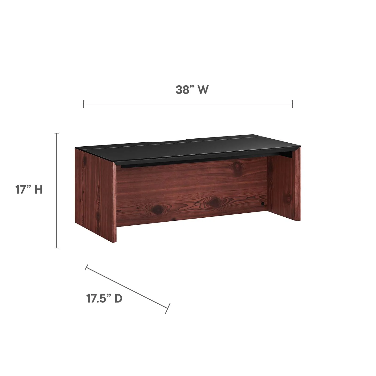 Kinetic 38" Wall-Mount Office Desk With Cabinet and Shelf By Modway - EEI-6311 - Image 6