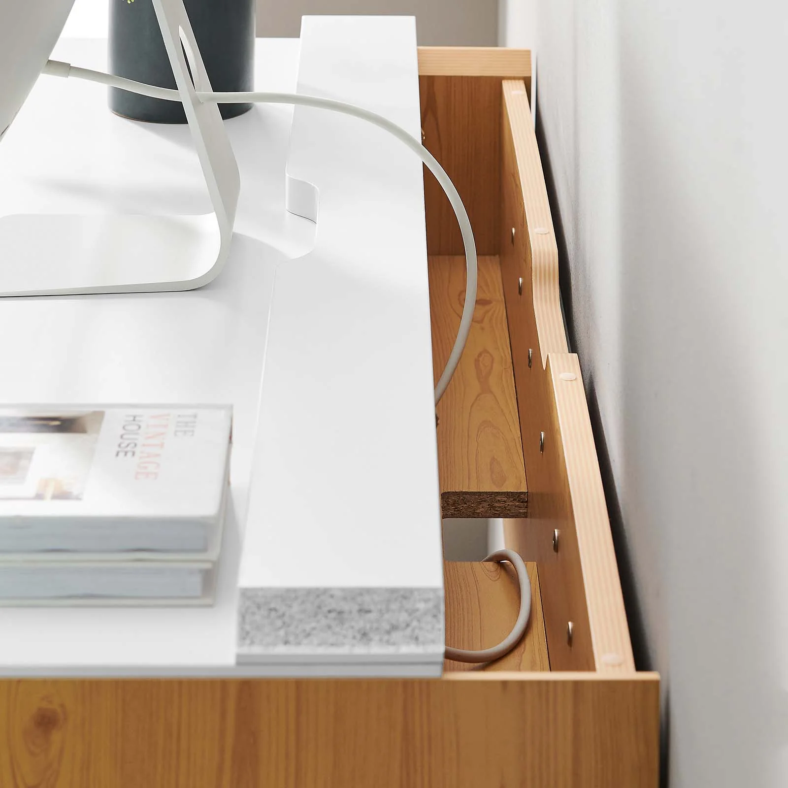 Kinetic 49" Wall-Mount Office Desk By Modway - EEI-6207 - Image 15