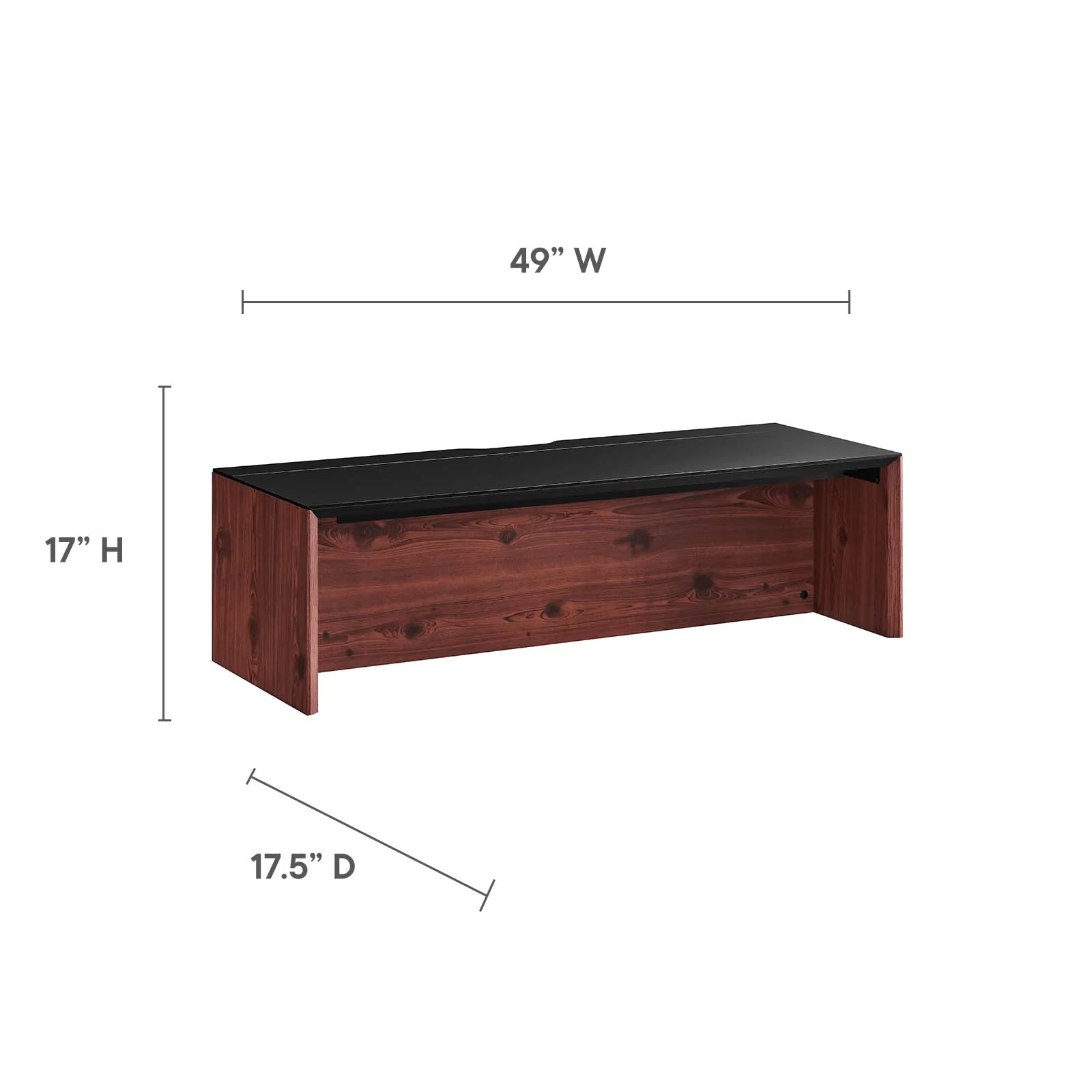 Kinetic 49" Wall-Mount Office Desk With Cabinet and Shelf By Modway - EEI-6312 - Image 5