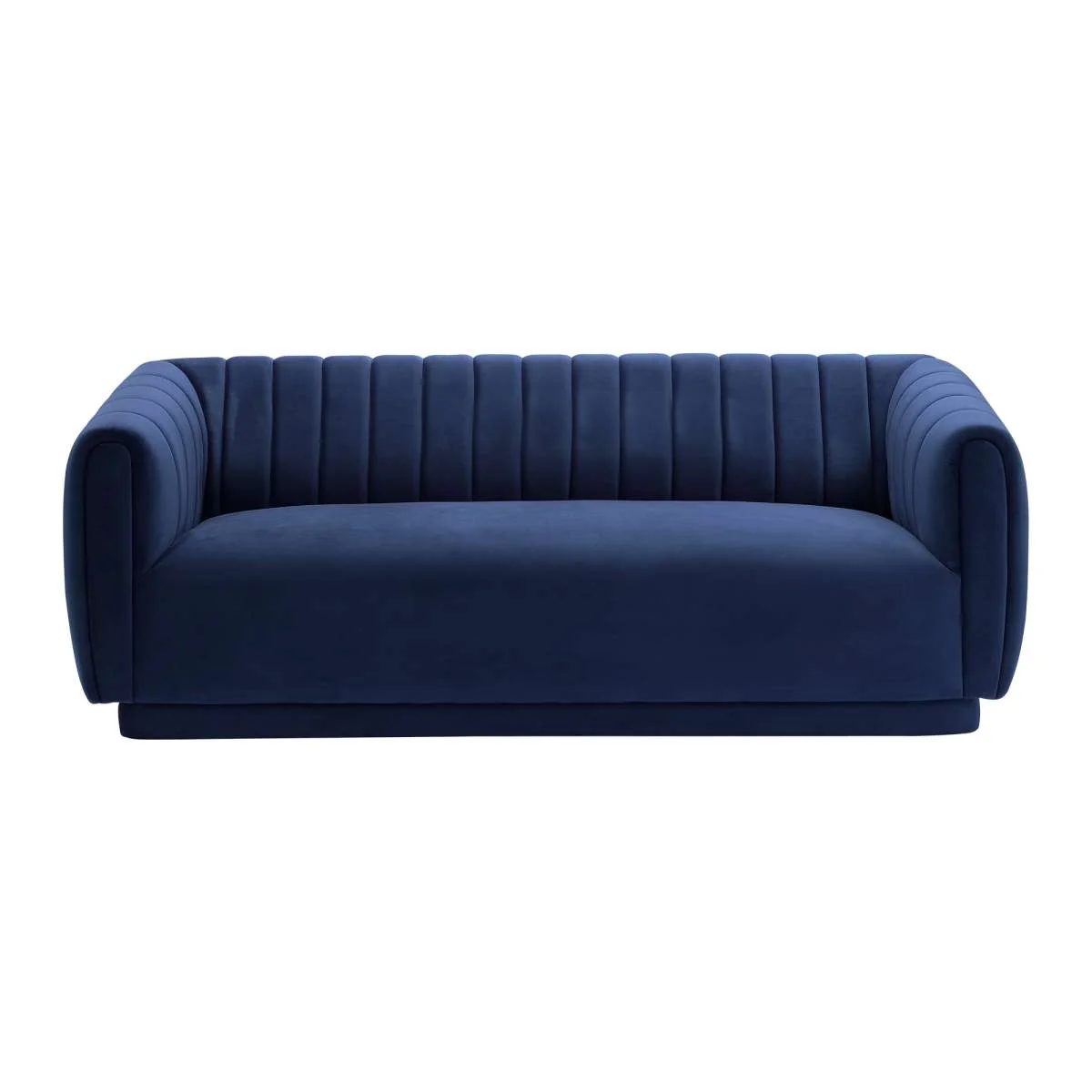 Kinsley Blush Modern Velvet Sofa  By Armen Living - Image 10