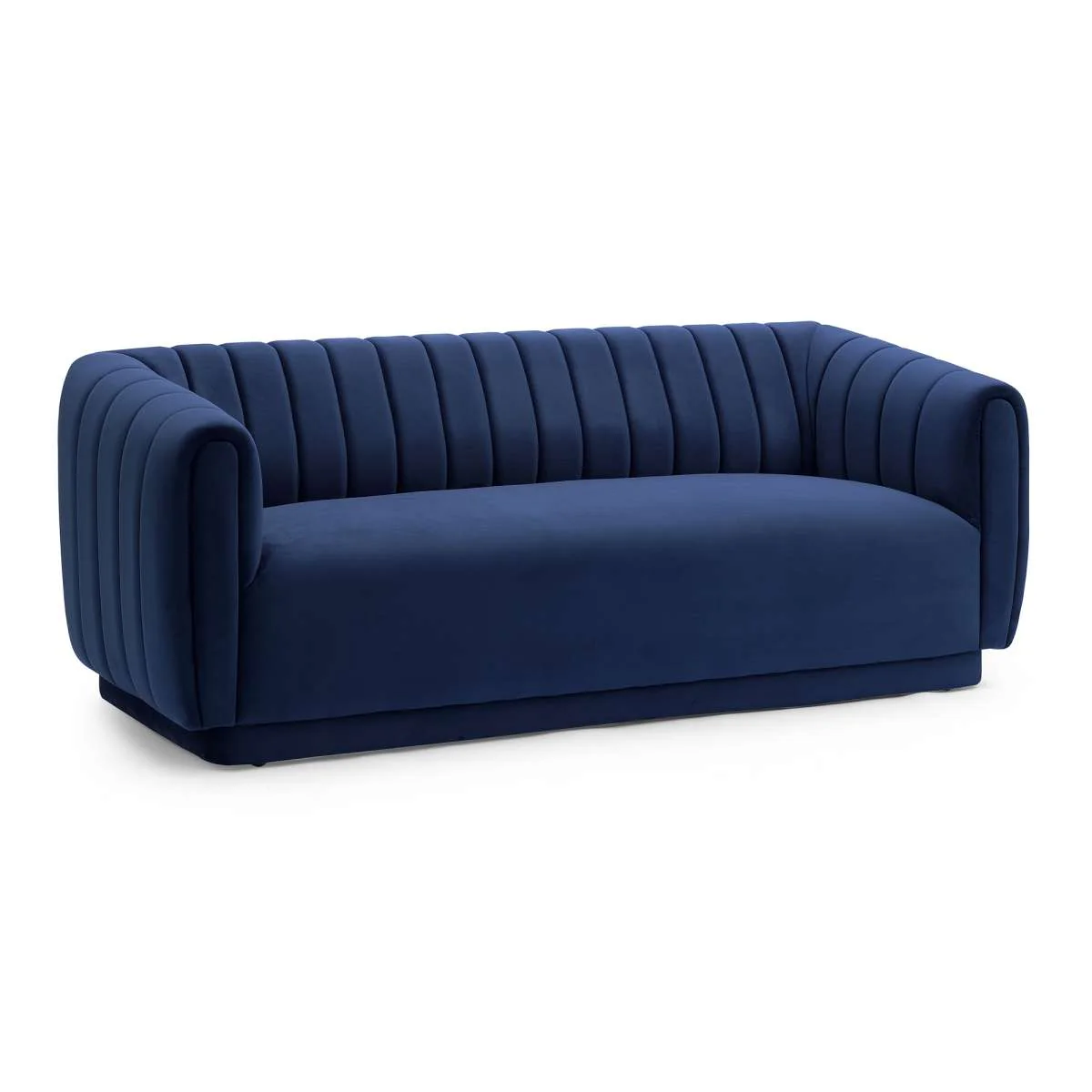 Kinsley Blush Modern Velvet Sofa  By Armen Living - Image 11