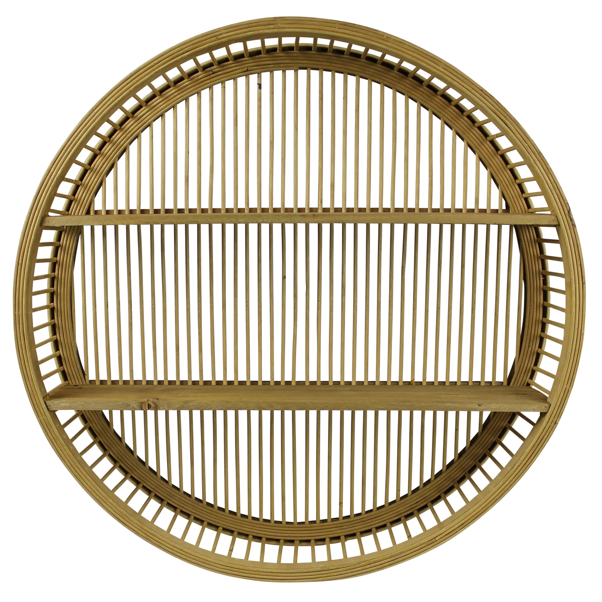 Kiowa Wall Shelf, Round By HomArt - Image 2