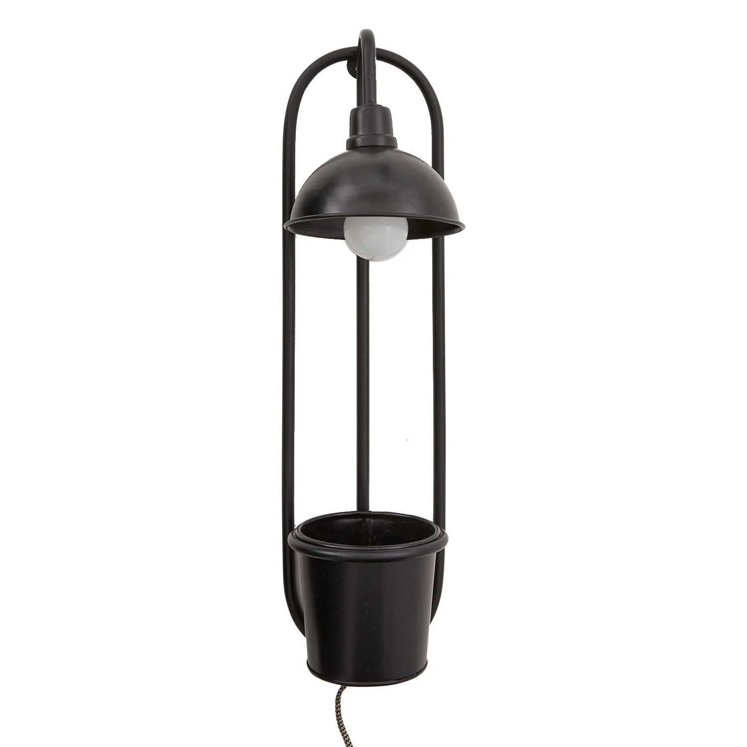 Kira Grow Light Hanging Wall Planter 6.5" x  25" By Accent Decor - Image 2
