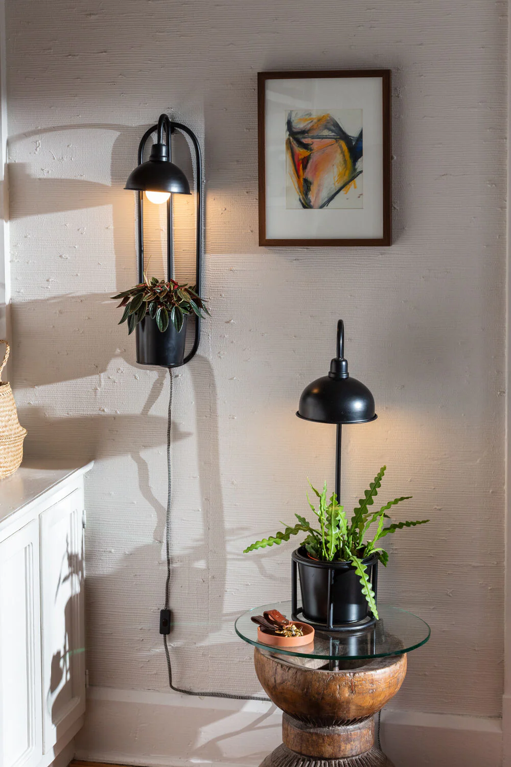 Kira Grow Light Plant Stand 8" x  28" By Accent Decor - Image 3