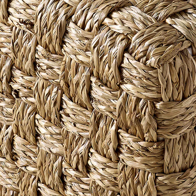 Klein Pouf-Seagrass By Texture Designideas - Image 3