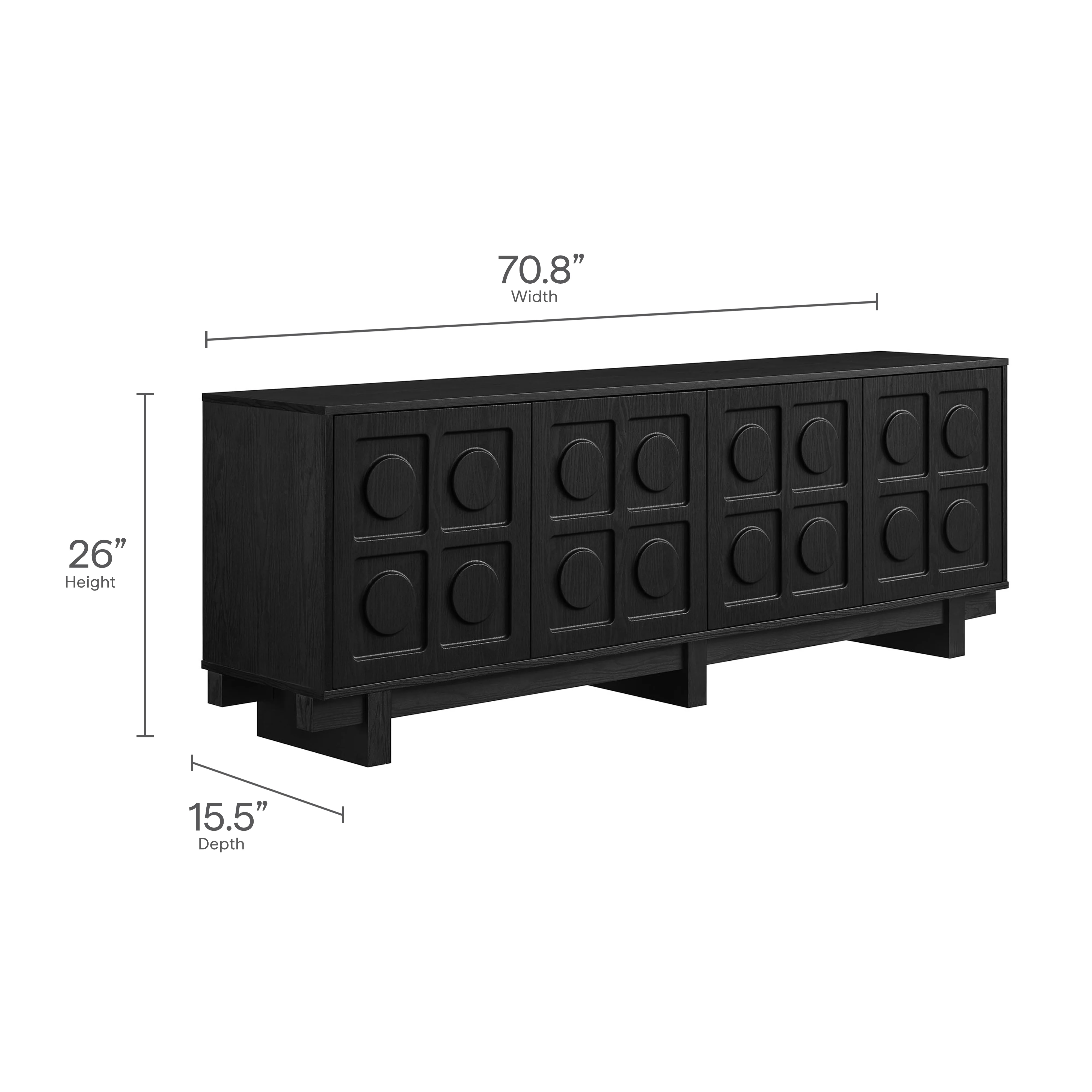 Knox 71 Inch TV Stand by Modway - Image 10