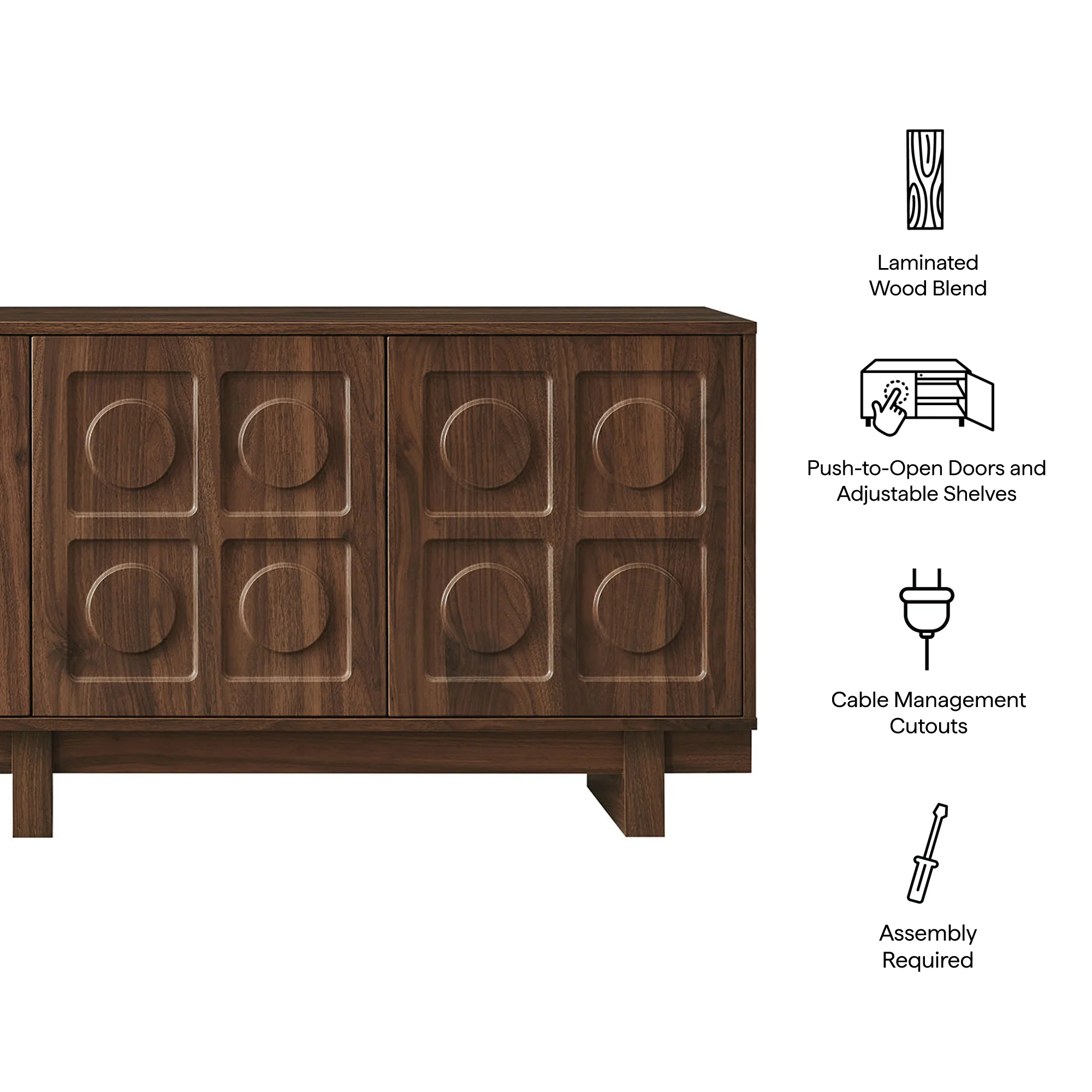 Knox 71 Inch TV Stand by Modway - Image 19