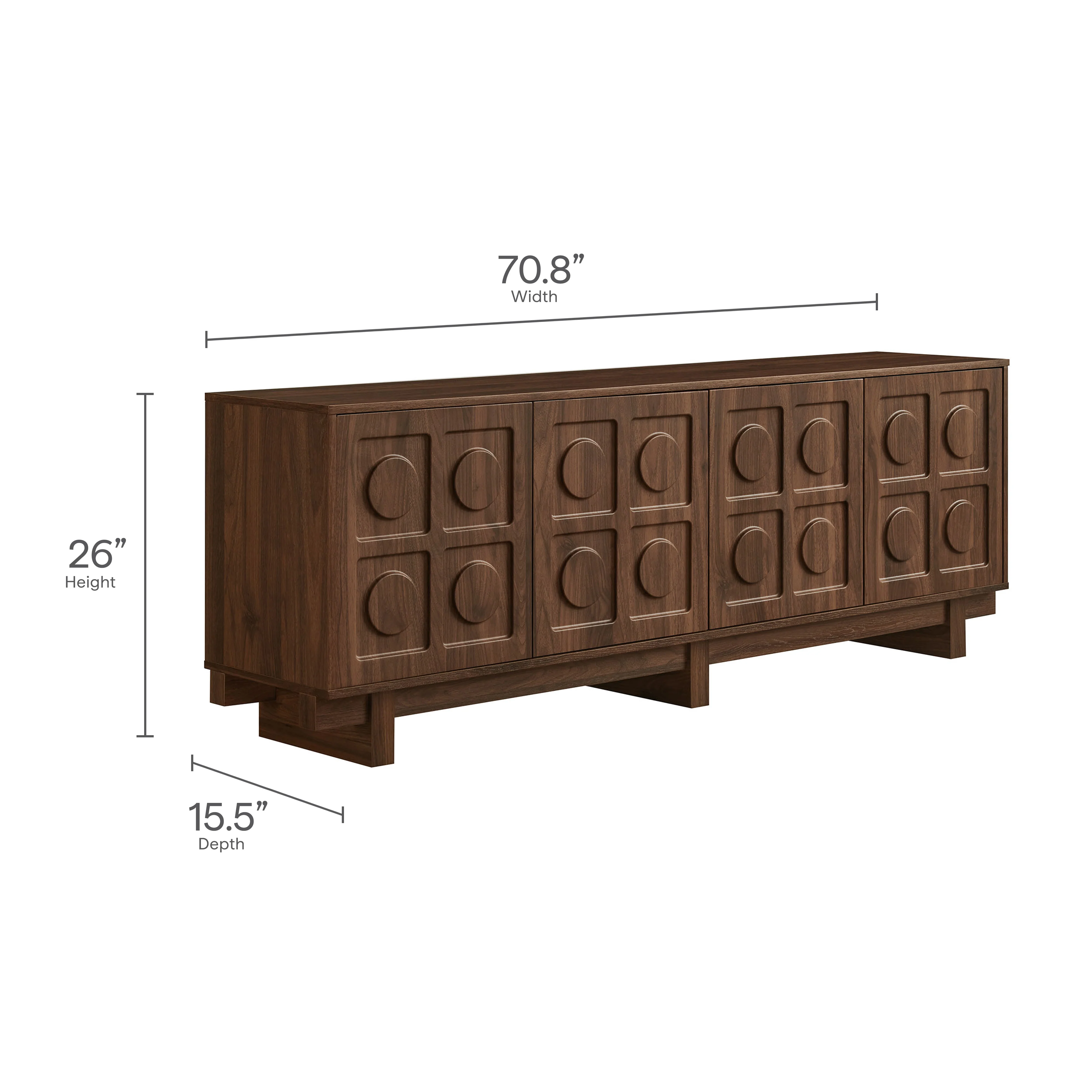 Knox 71 Inch TV Stand by Modway - Image 20
