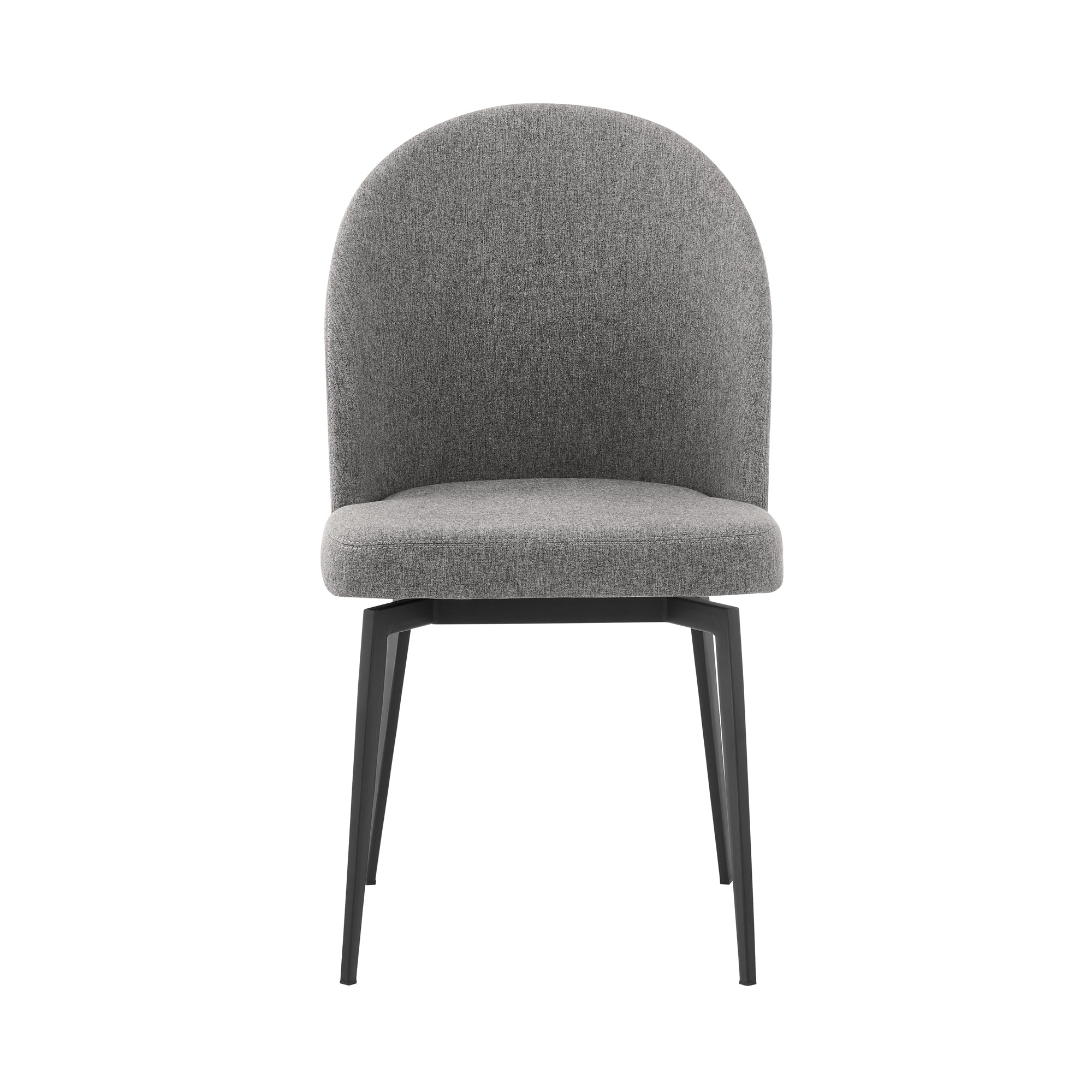 Knox Sunny 5 Piece Dining Set with Gray Fabric Chairs By Armen Living - Image 3