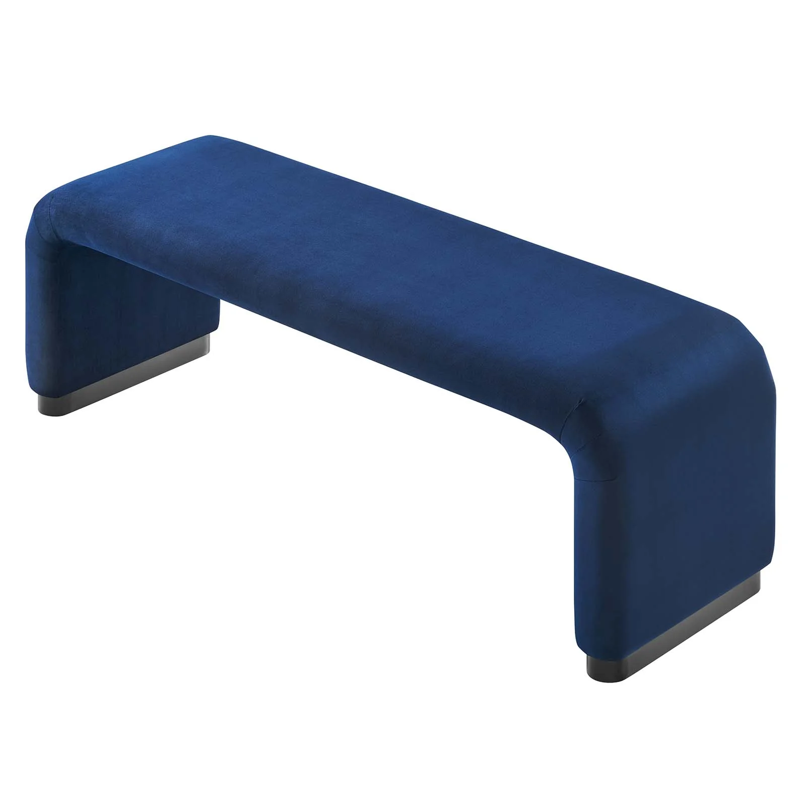 Koda Performance Velvet Waterfall Long Bench By Modway - EEI-6734 - Image 12