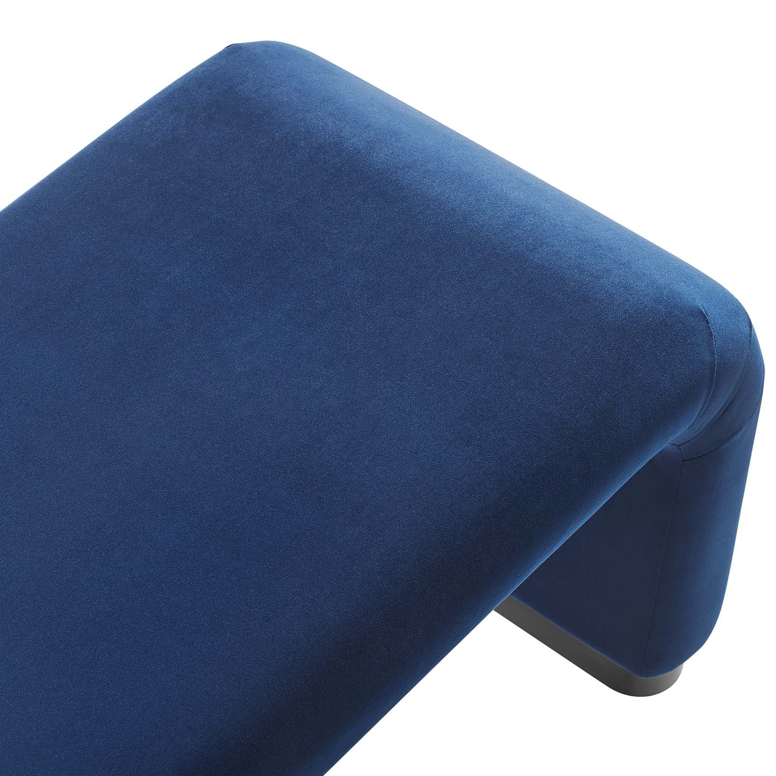 Koda Performance Velvet Waterfall Long Bench By Modway - EEI-6734 - Image 13
