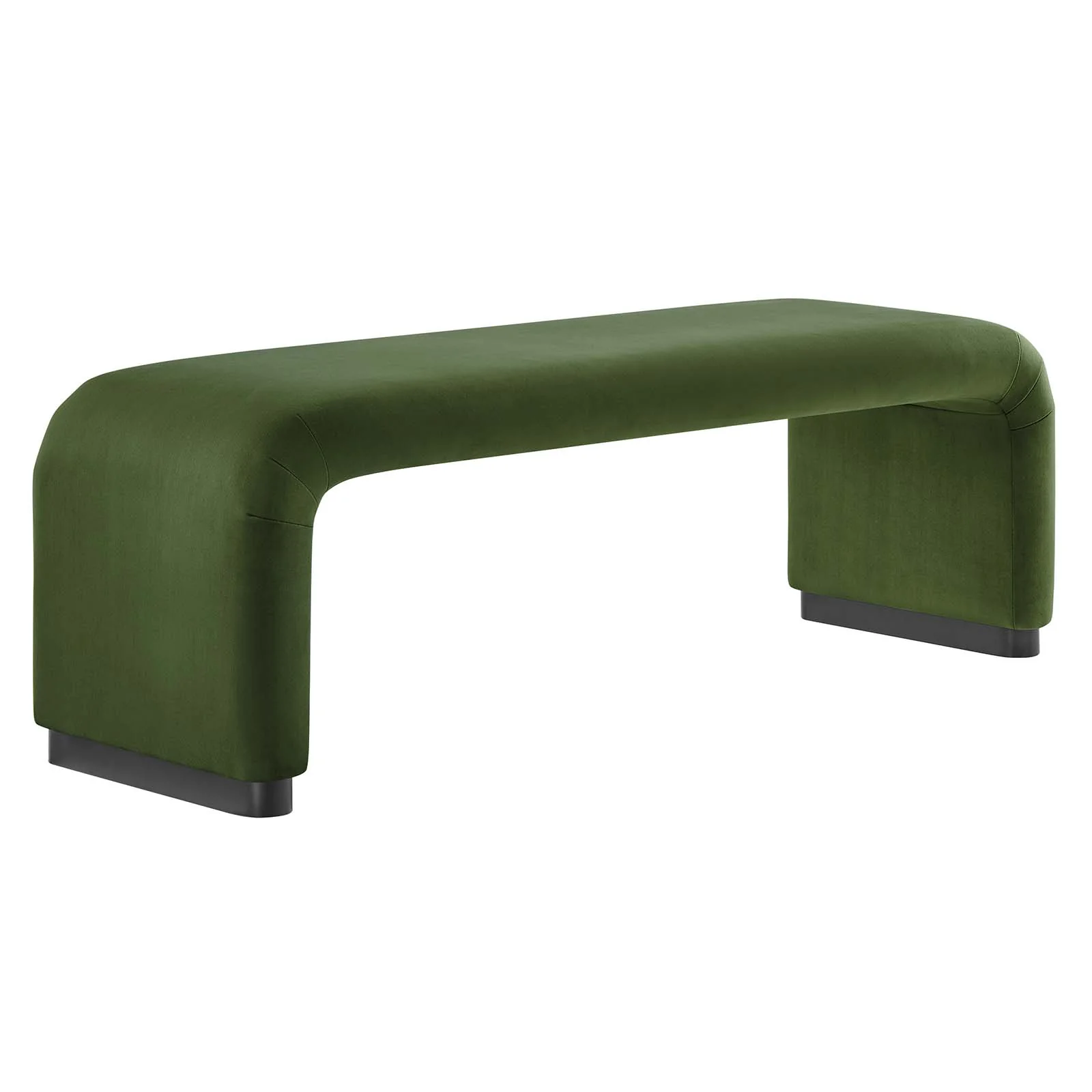 Koda Performance Velvet Waterfall Long Bench By Modway - EEI-6734 - Image 17