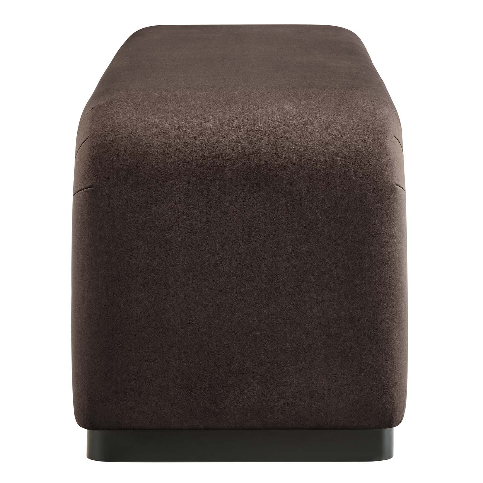 Koda Performance Velvet Waterfall Long Bench By Modway - EEI-6734 - Image 2