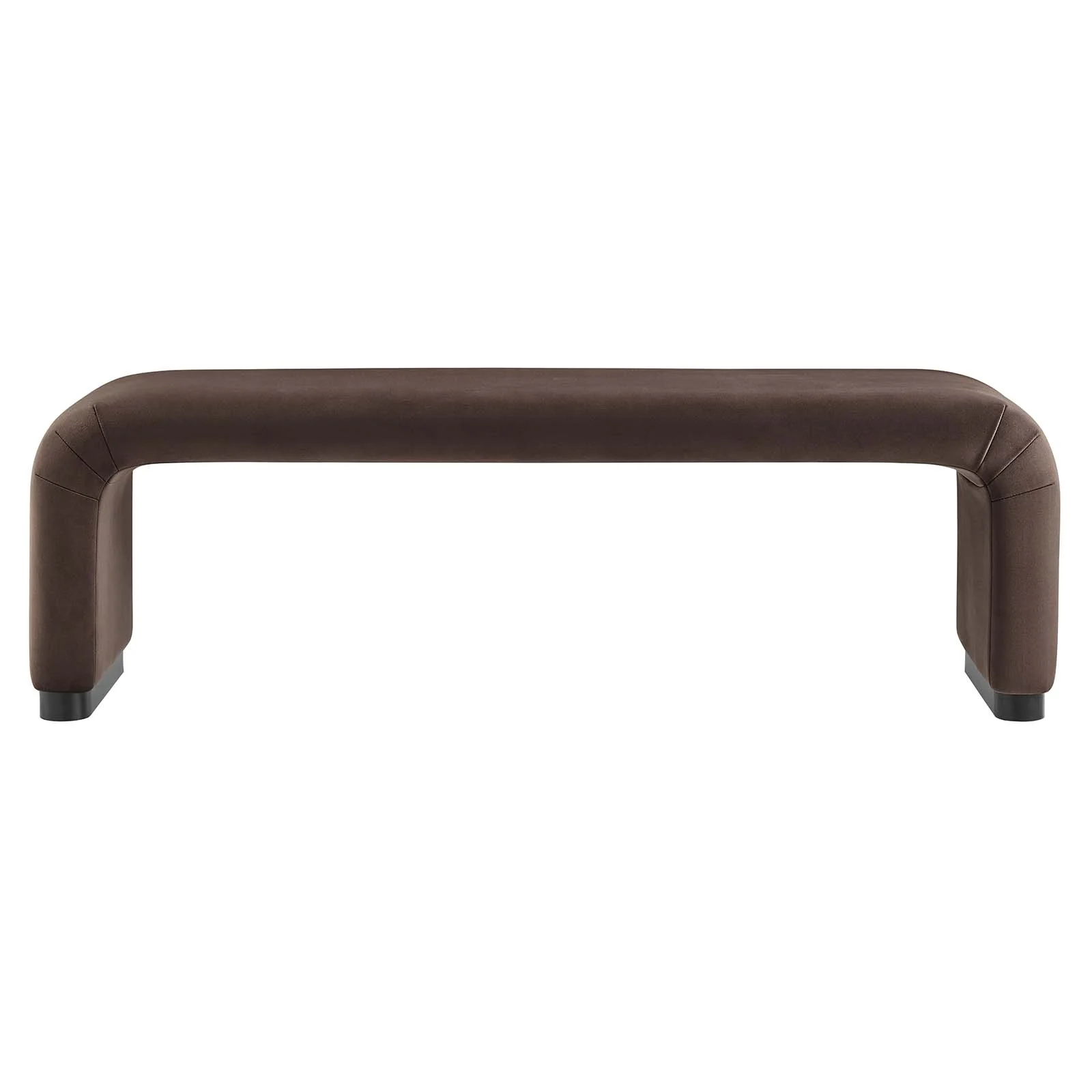 Koda Performance Velvet Waterfall Long Bench By Modway - EEI-6734 - Image 3