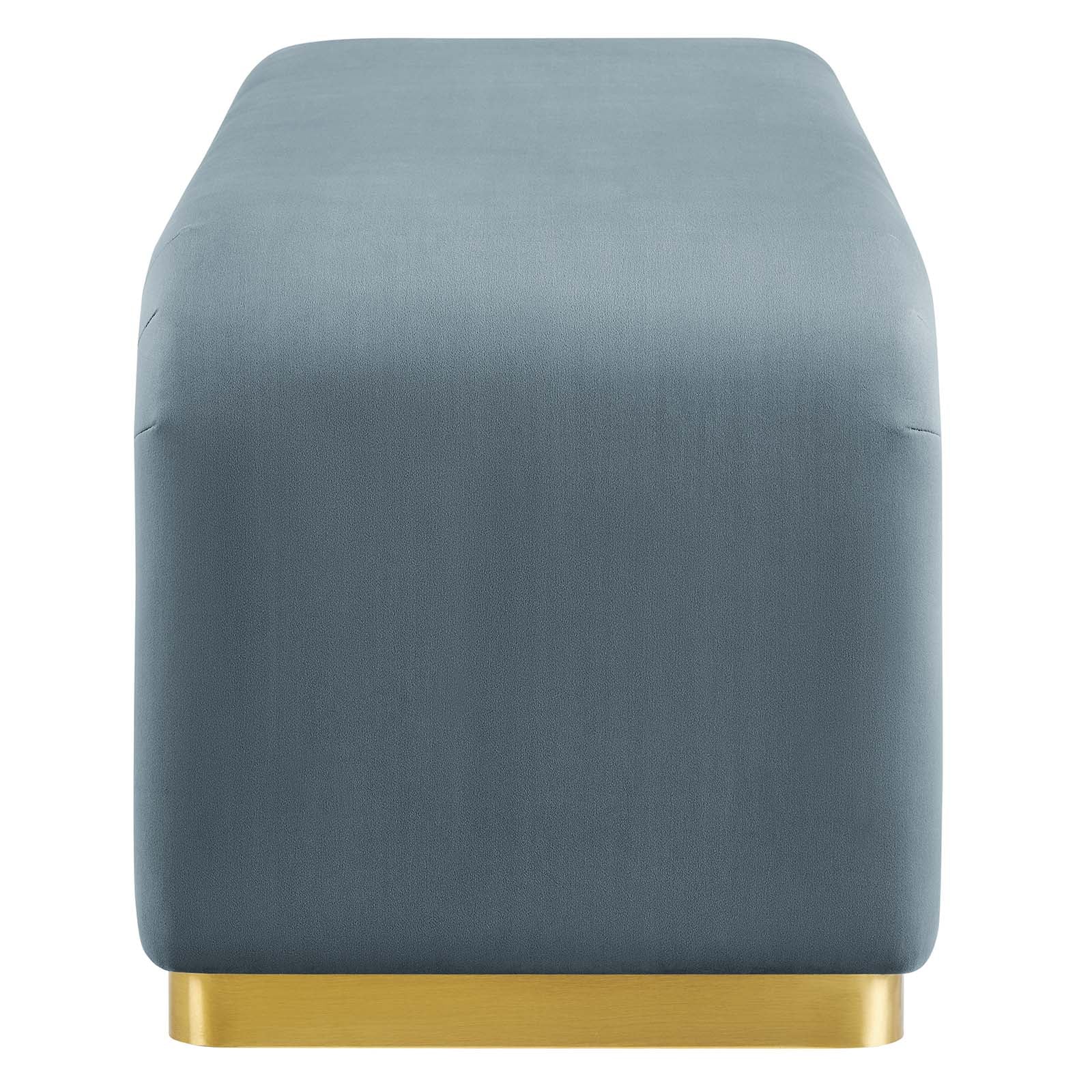 Koda Performance Velvet Waterfall Long Bench By Modway - EEI-6734 - Image 34