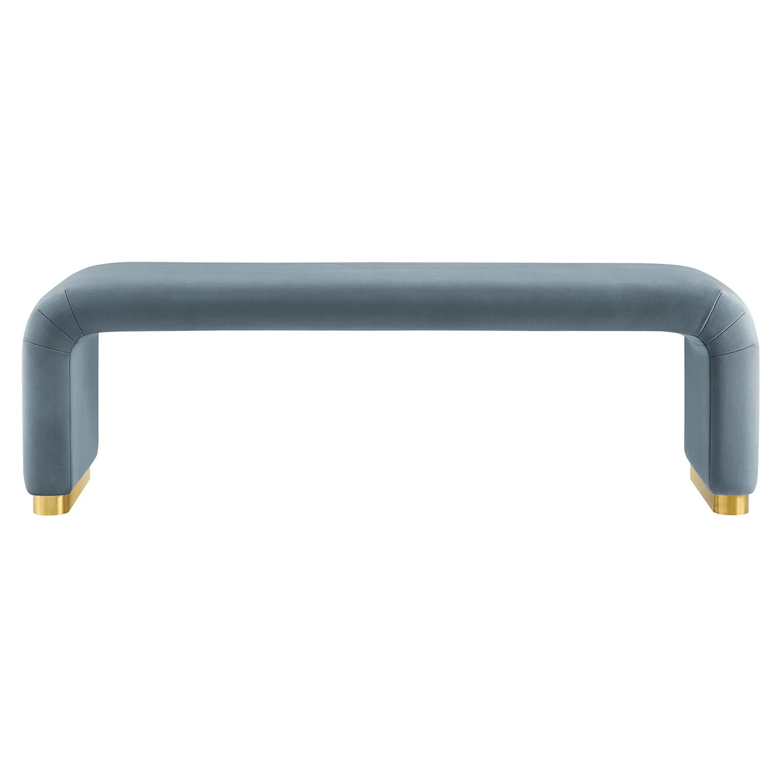 Koda Performance Velvet Waterfall Long Bench By Modway - EEI-6734 - Image 35