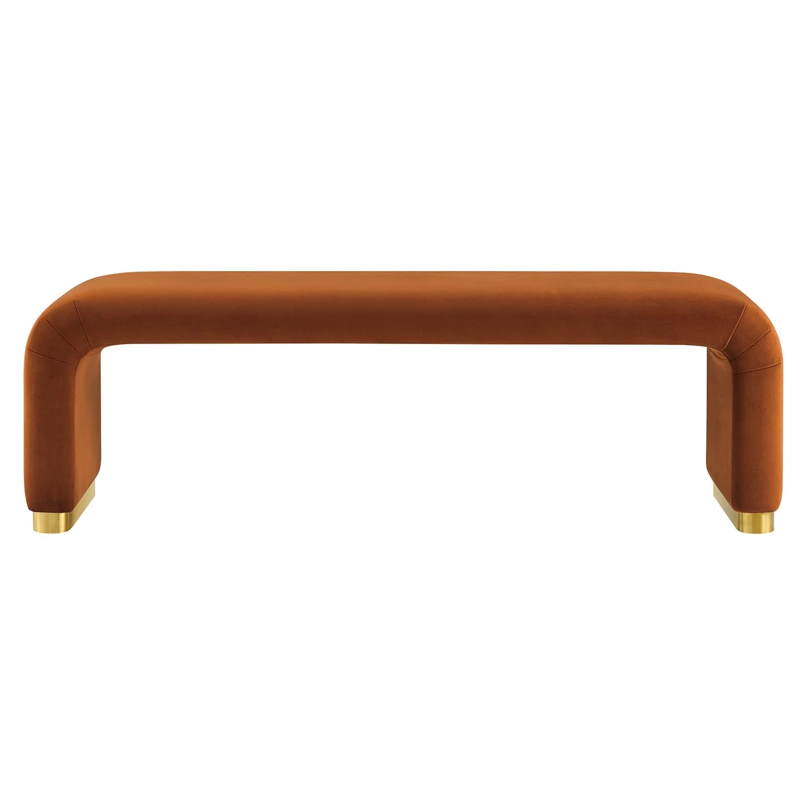 Koda Performance Velvet Waterfall Long Bench By Modway - EEI-6734 - Image 43