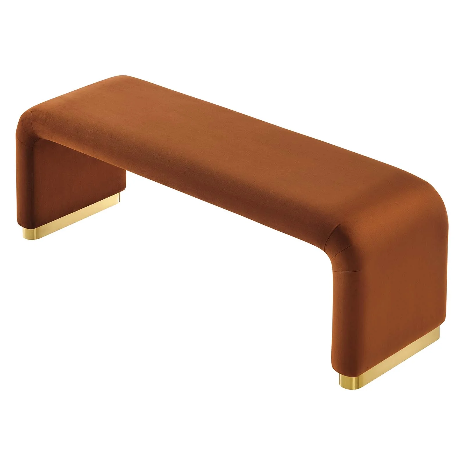 Koda Performance Velvet Waterfall Long Bench By Modway - EEI-6734 - Image 44